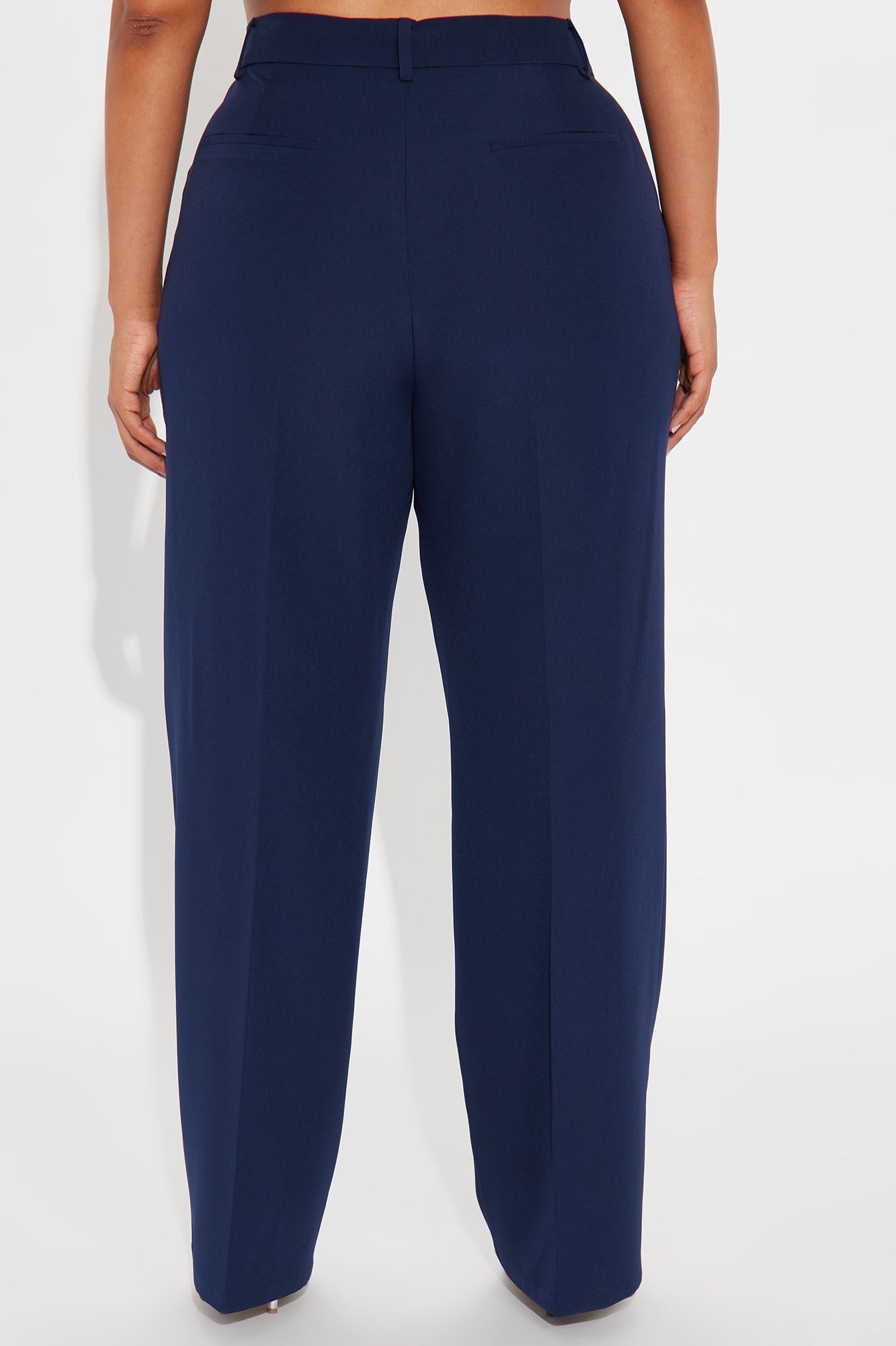 Kendall High Rise Trouser Pant - Navy