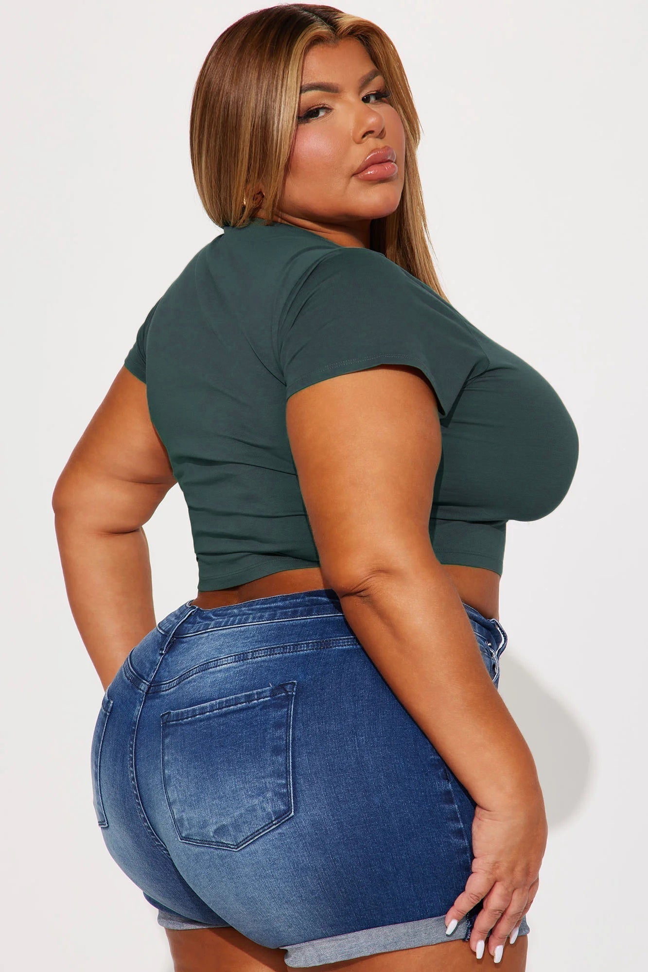Robin Crop Top - Hunter
