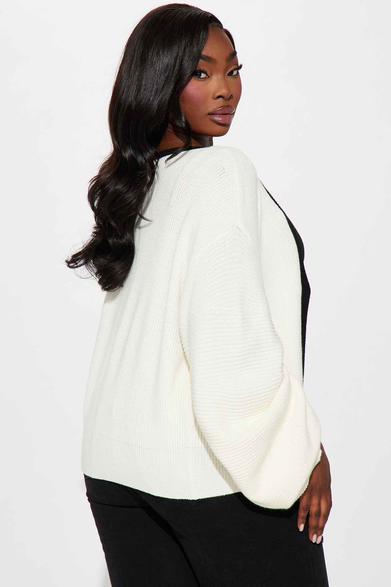 In Your Head Cardigan - Cream/combo