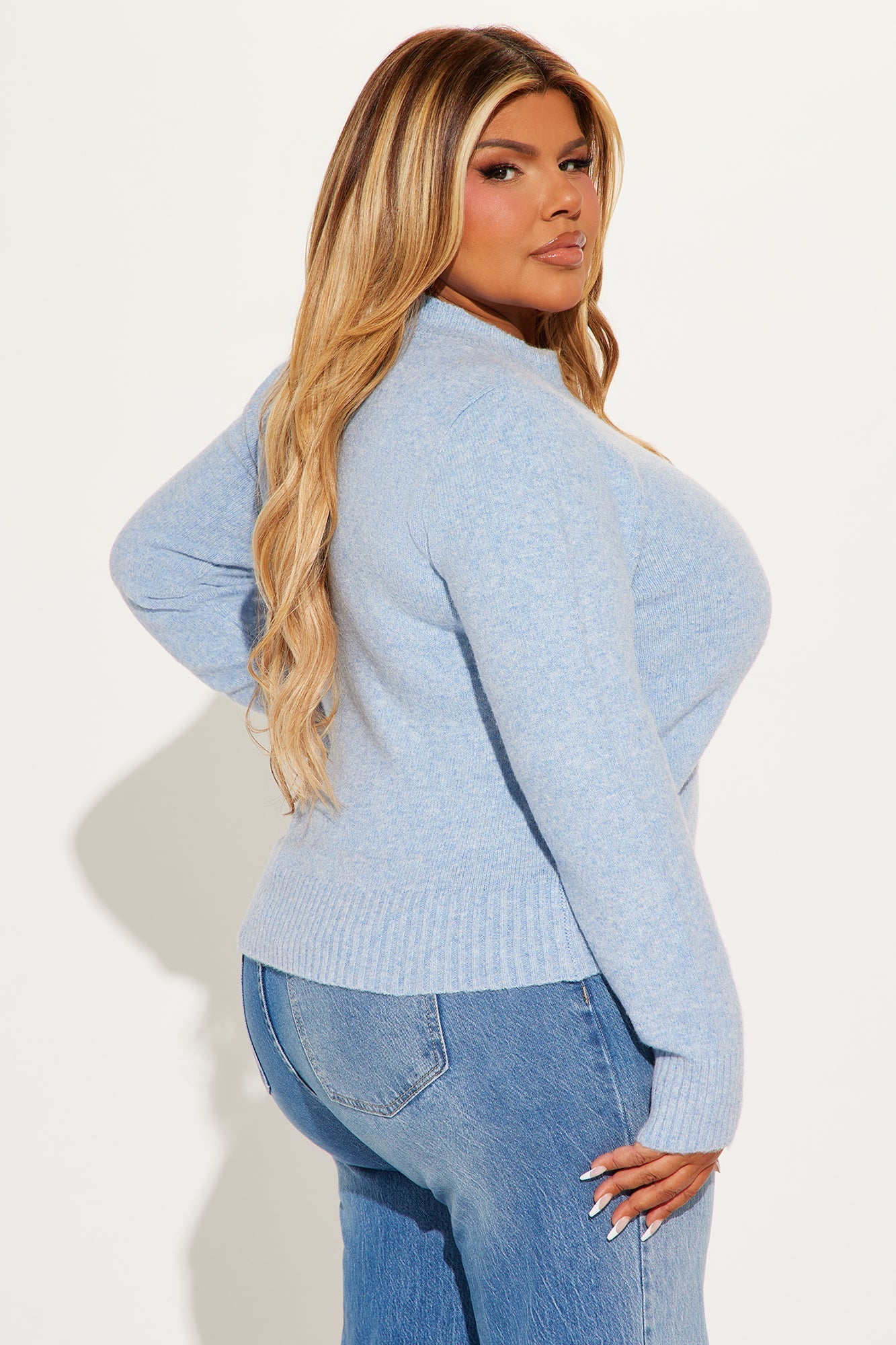Fresh Air Sweater - Blue