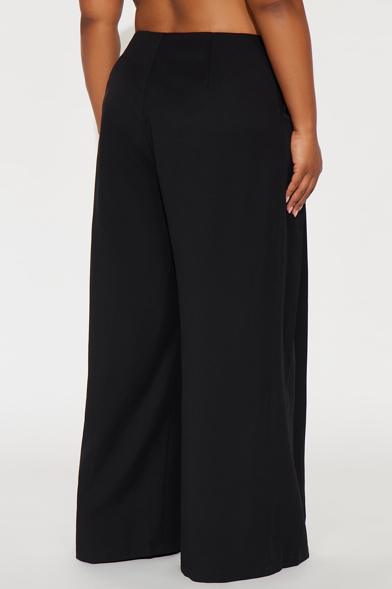 Blaire Wide Leg Trouser - Black