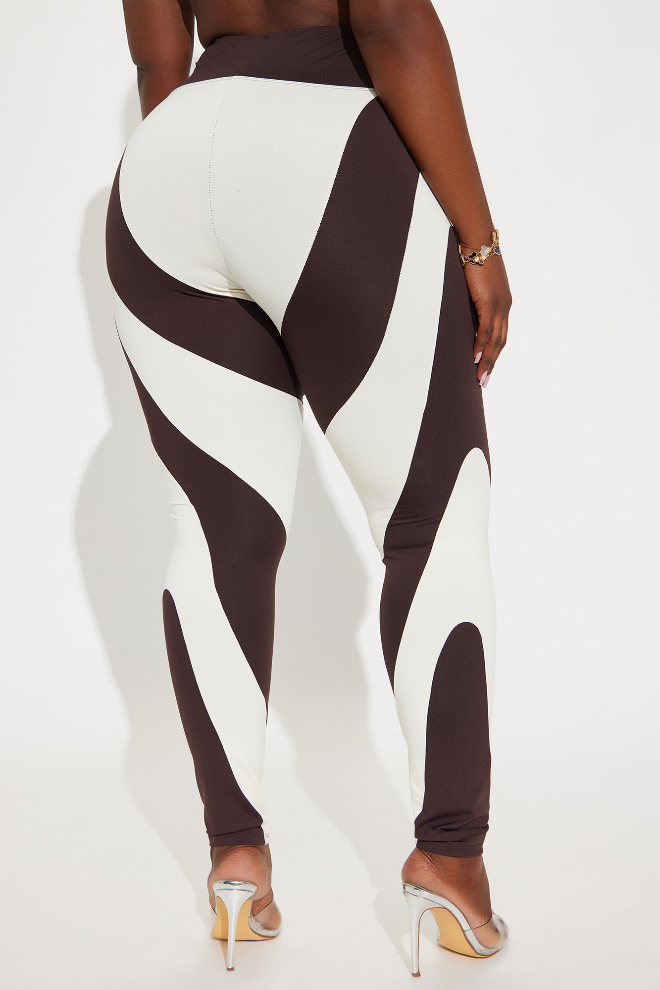 Asking For More Legging - Chocolate/Combo