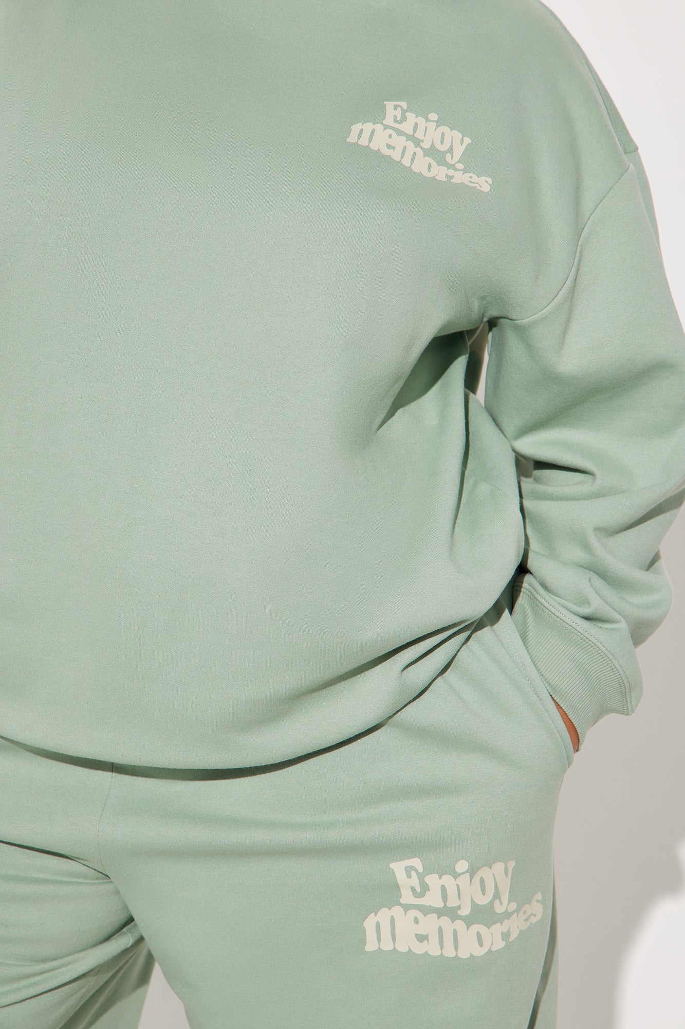 If You're Ready For This Sweatshirt - Sage