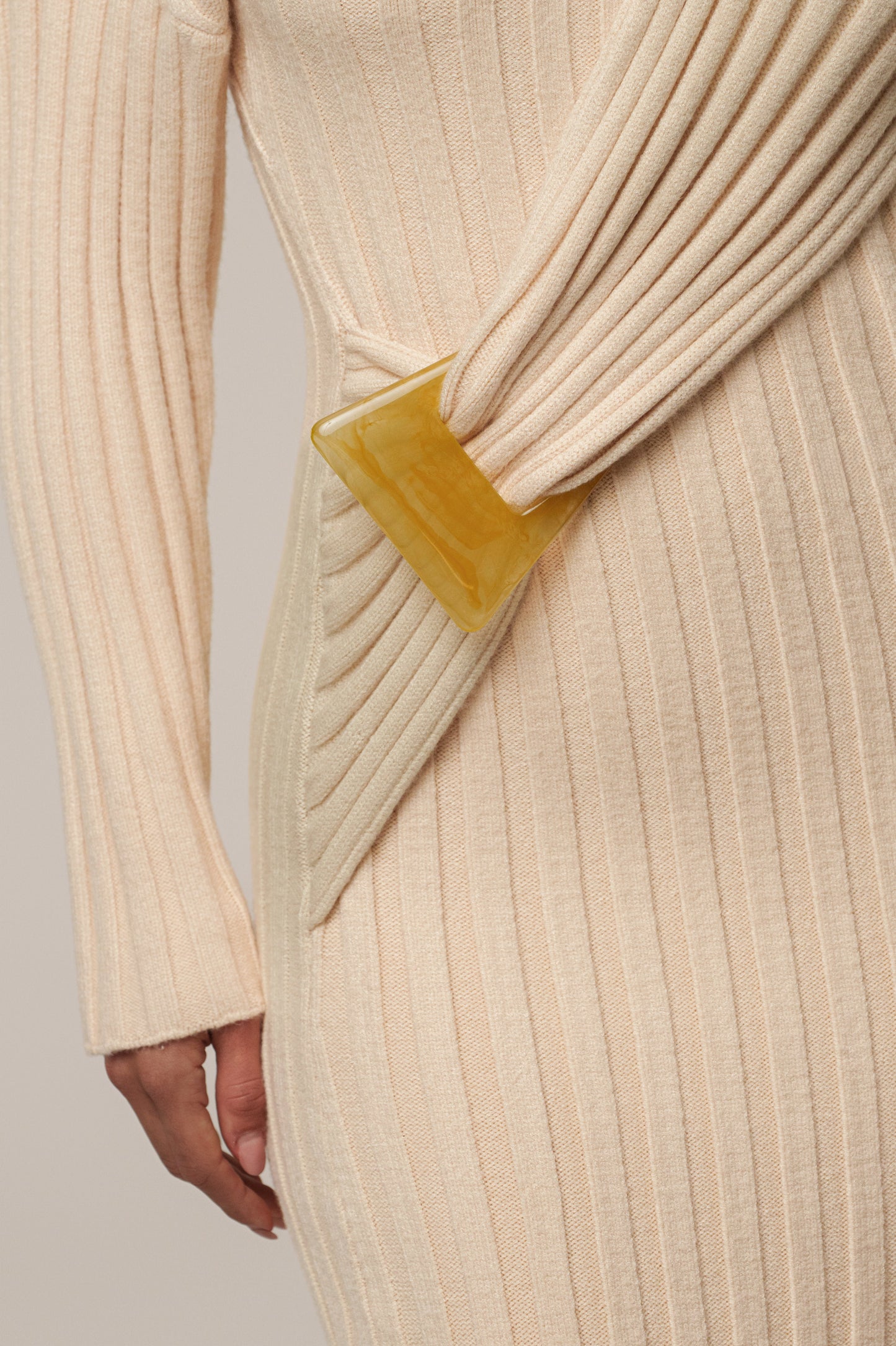 Ivory Auttomn Maxi Dress