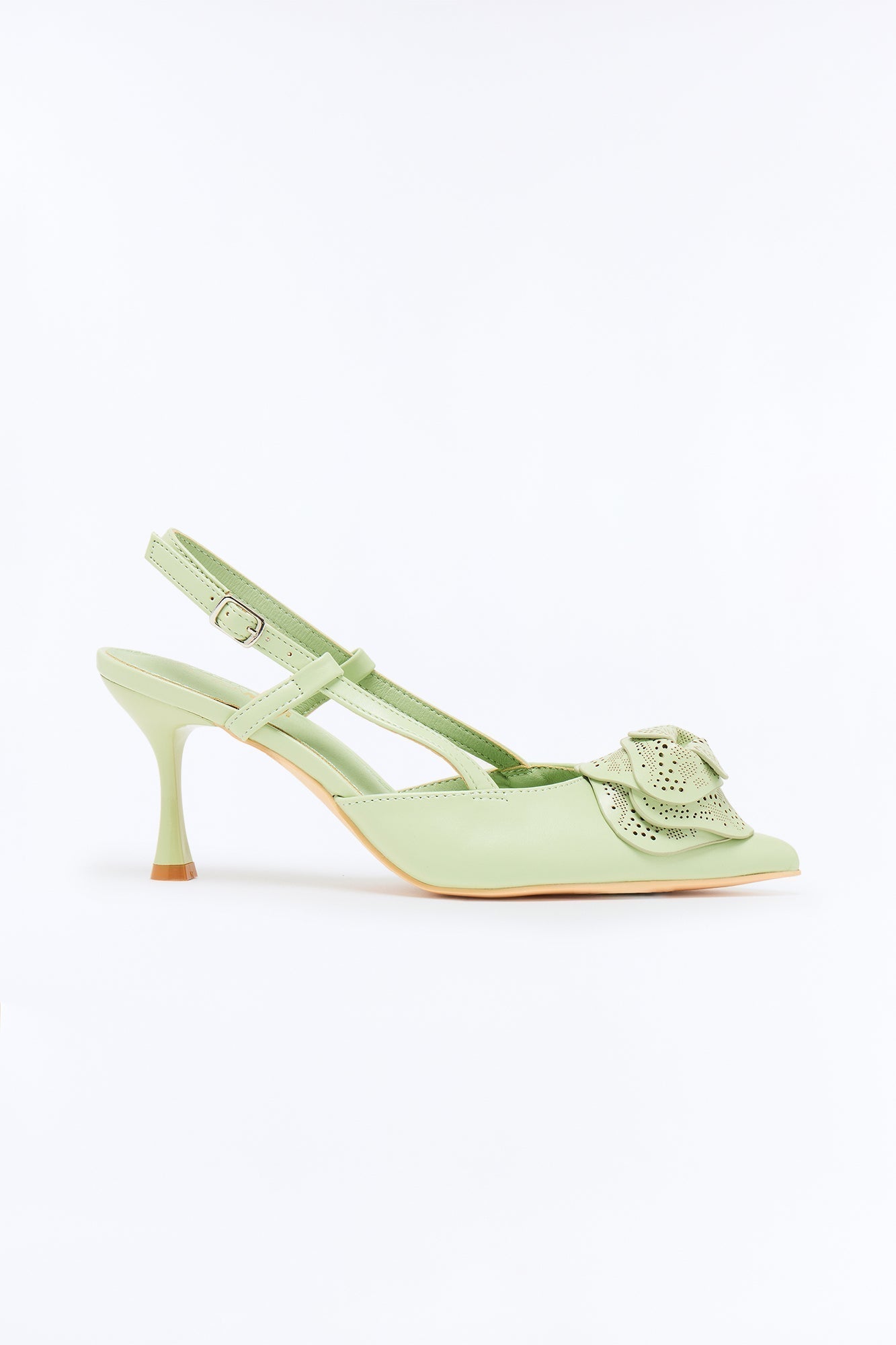 Allegra Floral SlingbackPumps - Mint