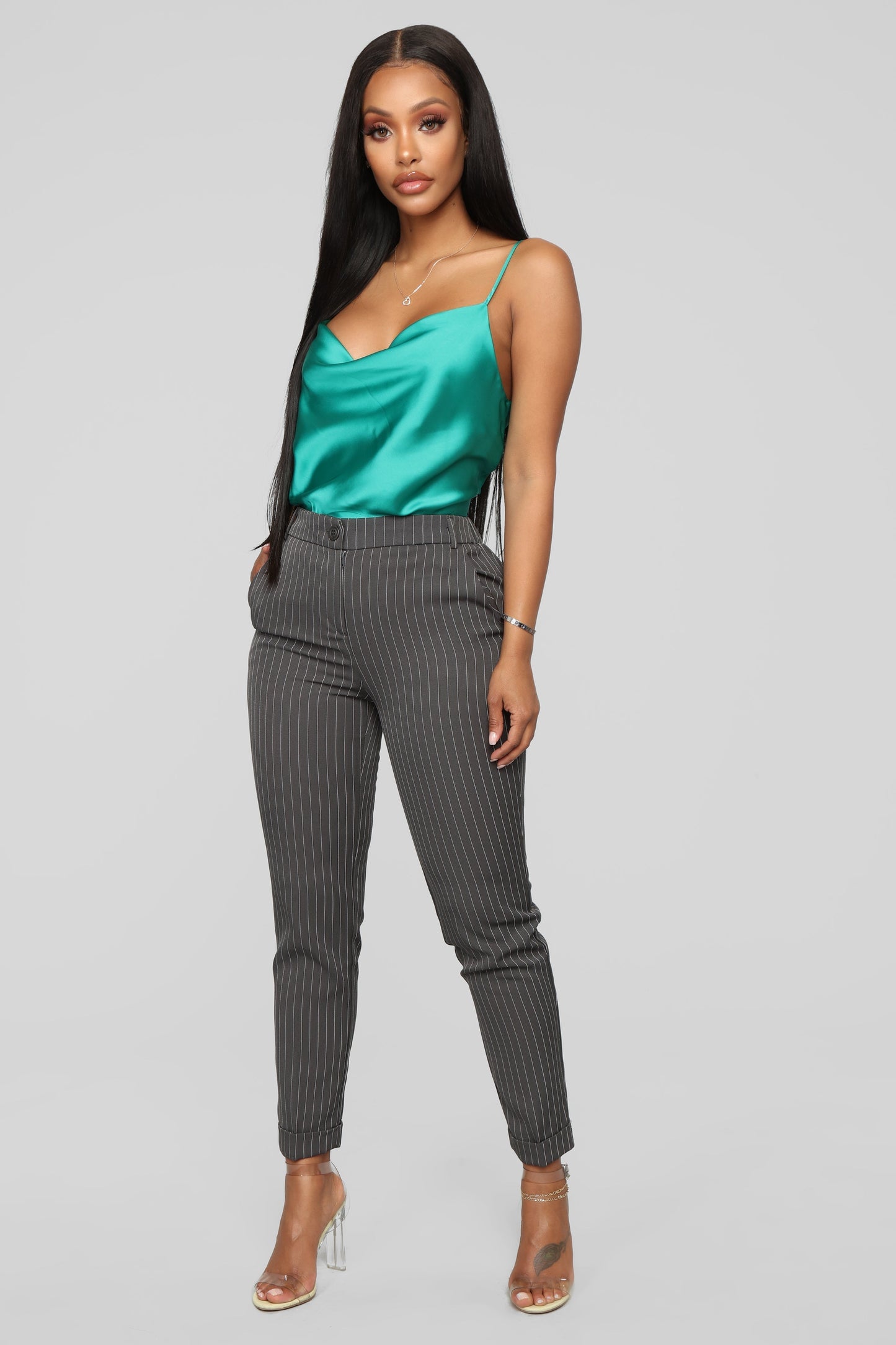 Business As Usual Pants - Grey/Combo