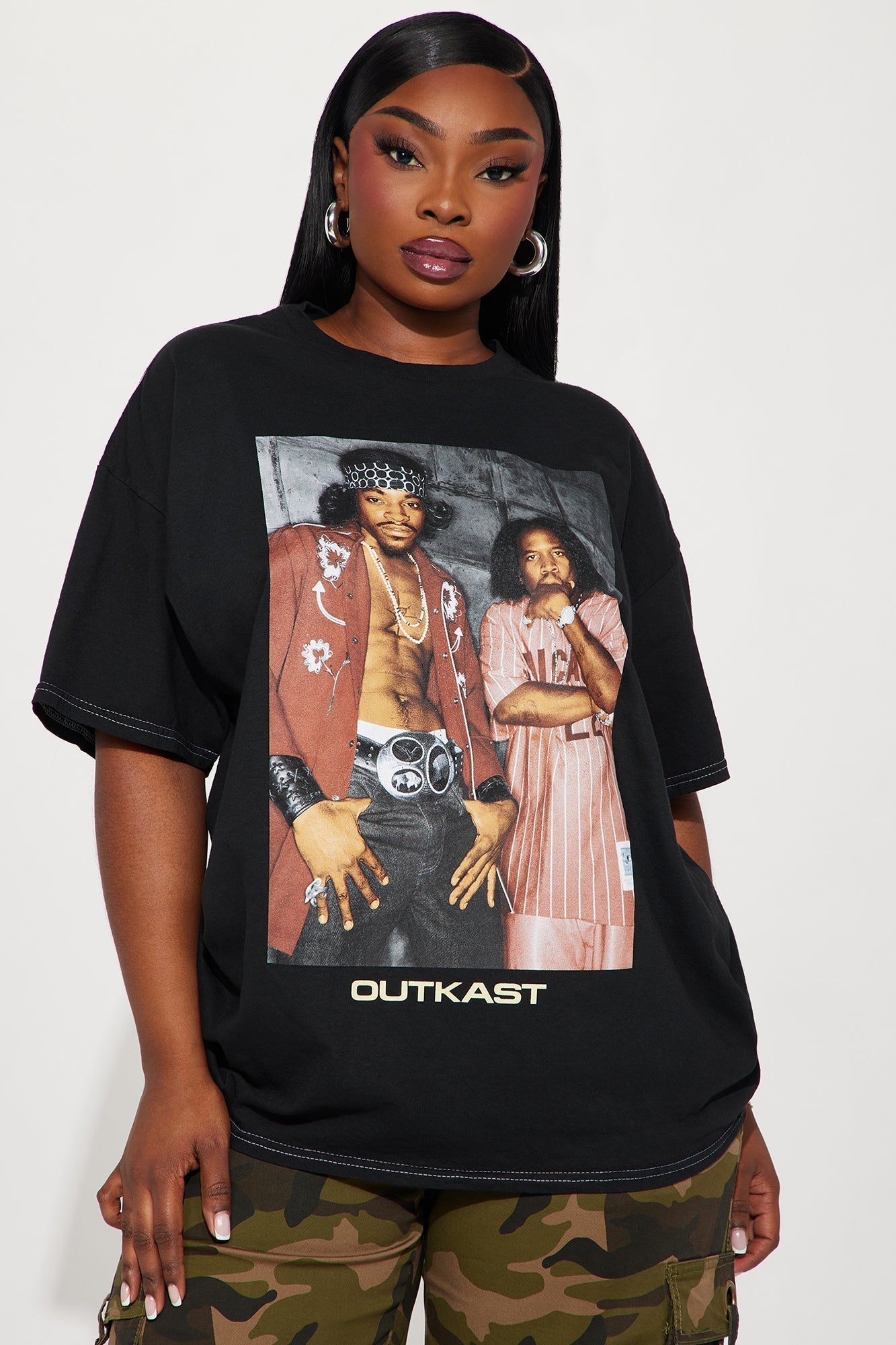 Outkast So Fresh Graphic Tee - Black Wash