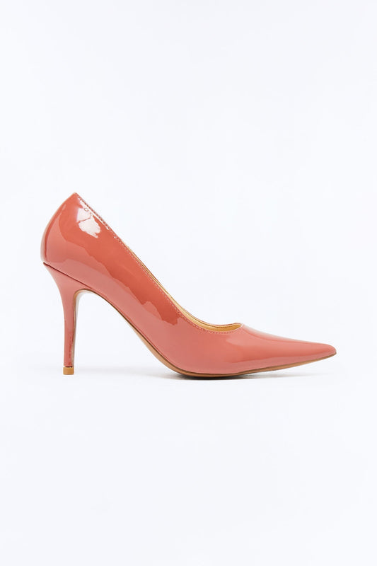 Alby Patent Pumps - Blush