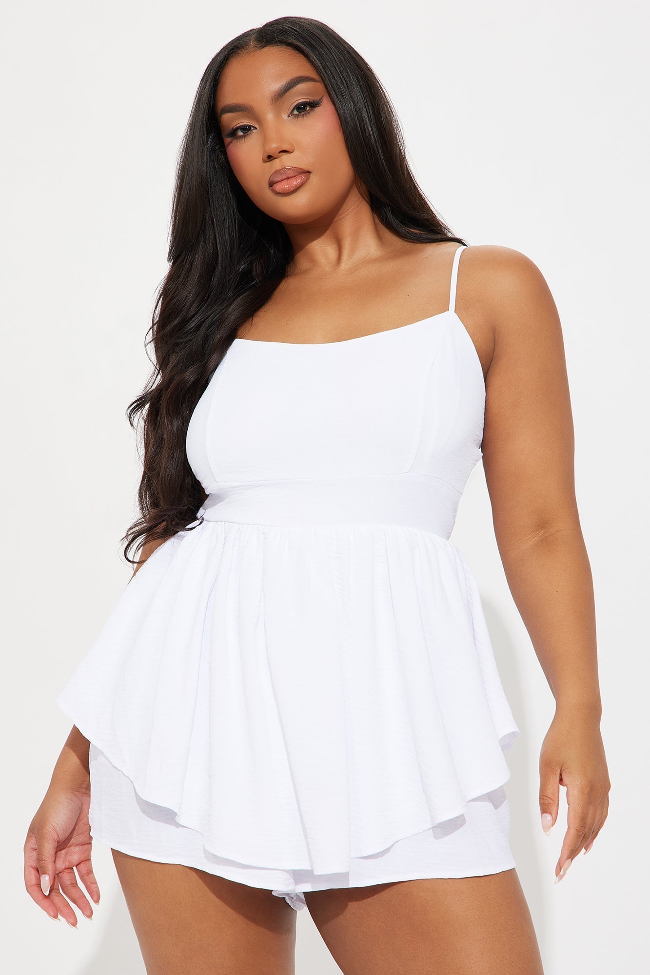 Bridget Romper - White