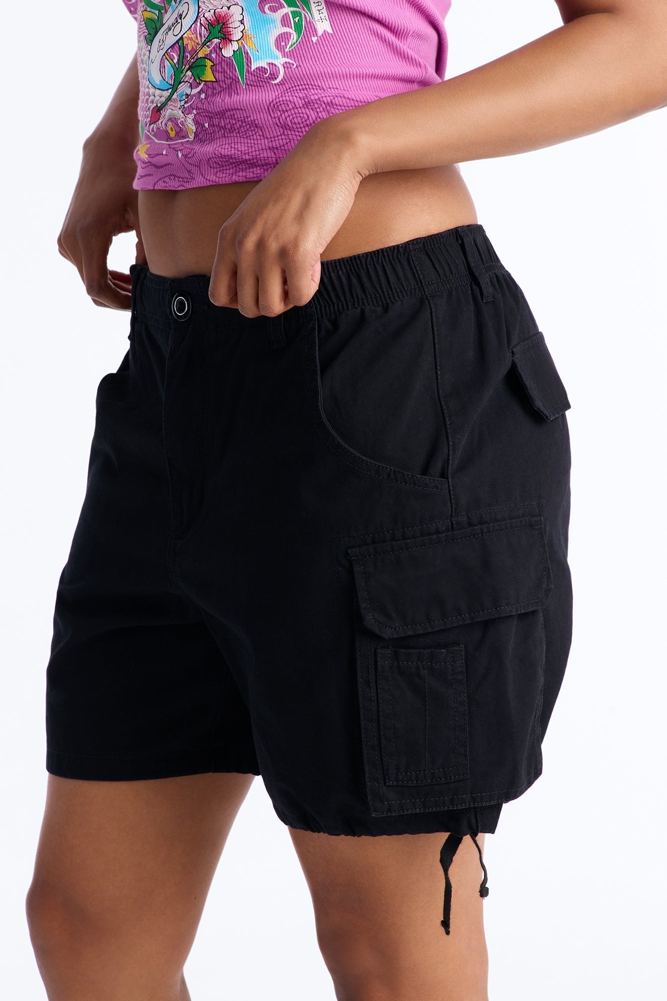 A Classic Favorite Bermuda Short - Black
