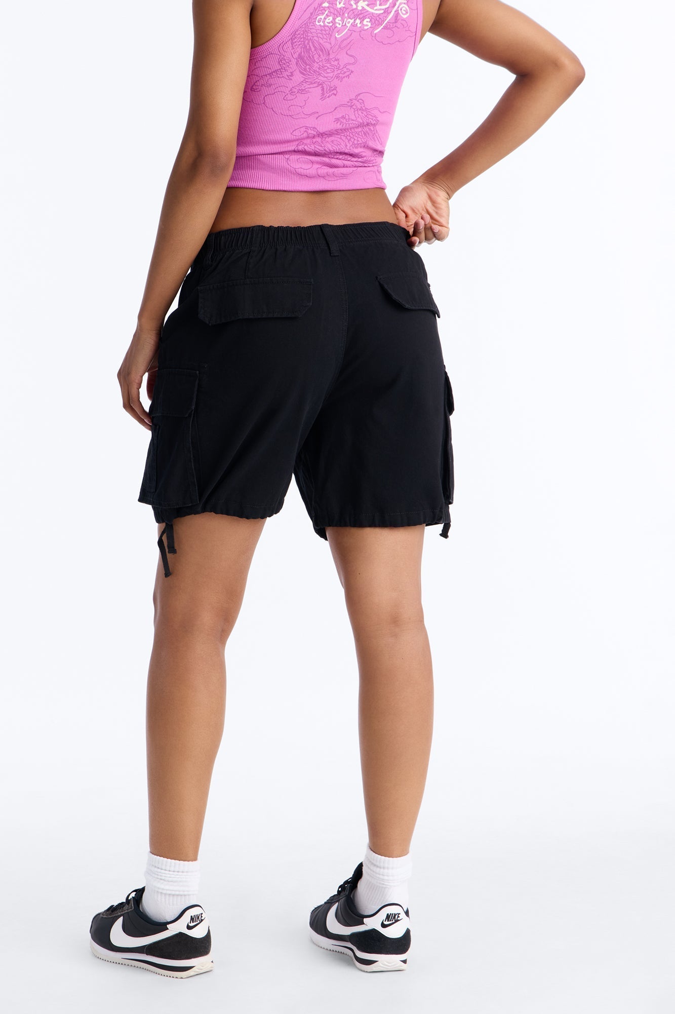 A Classic Favorite Bermuda Short - Black
