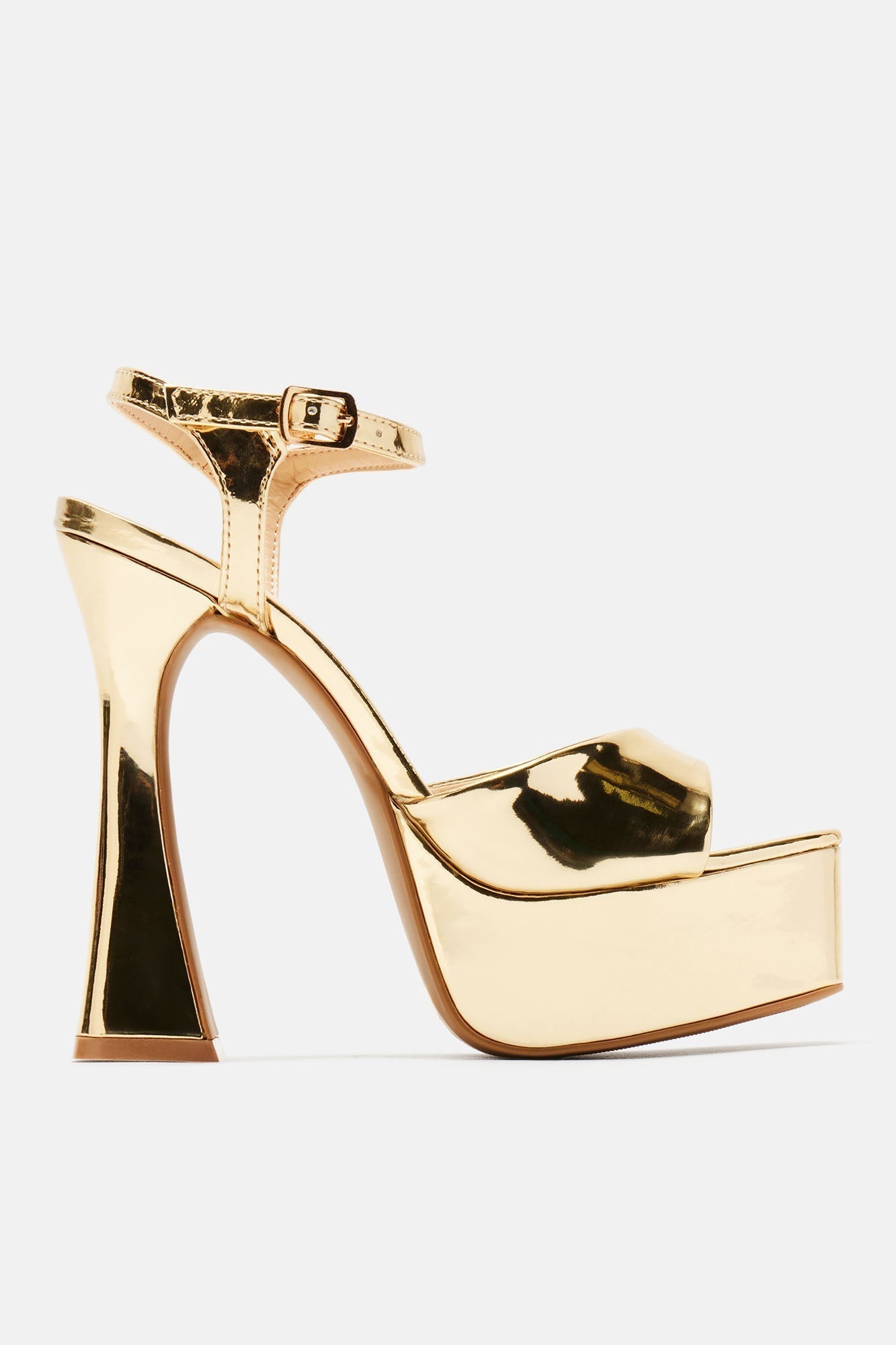 A Special Thing Heeled Sandals - Gold
