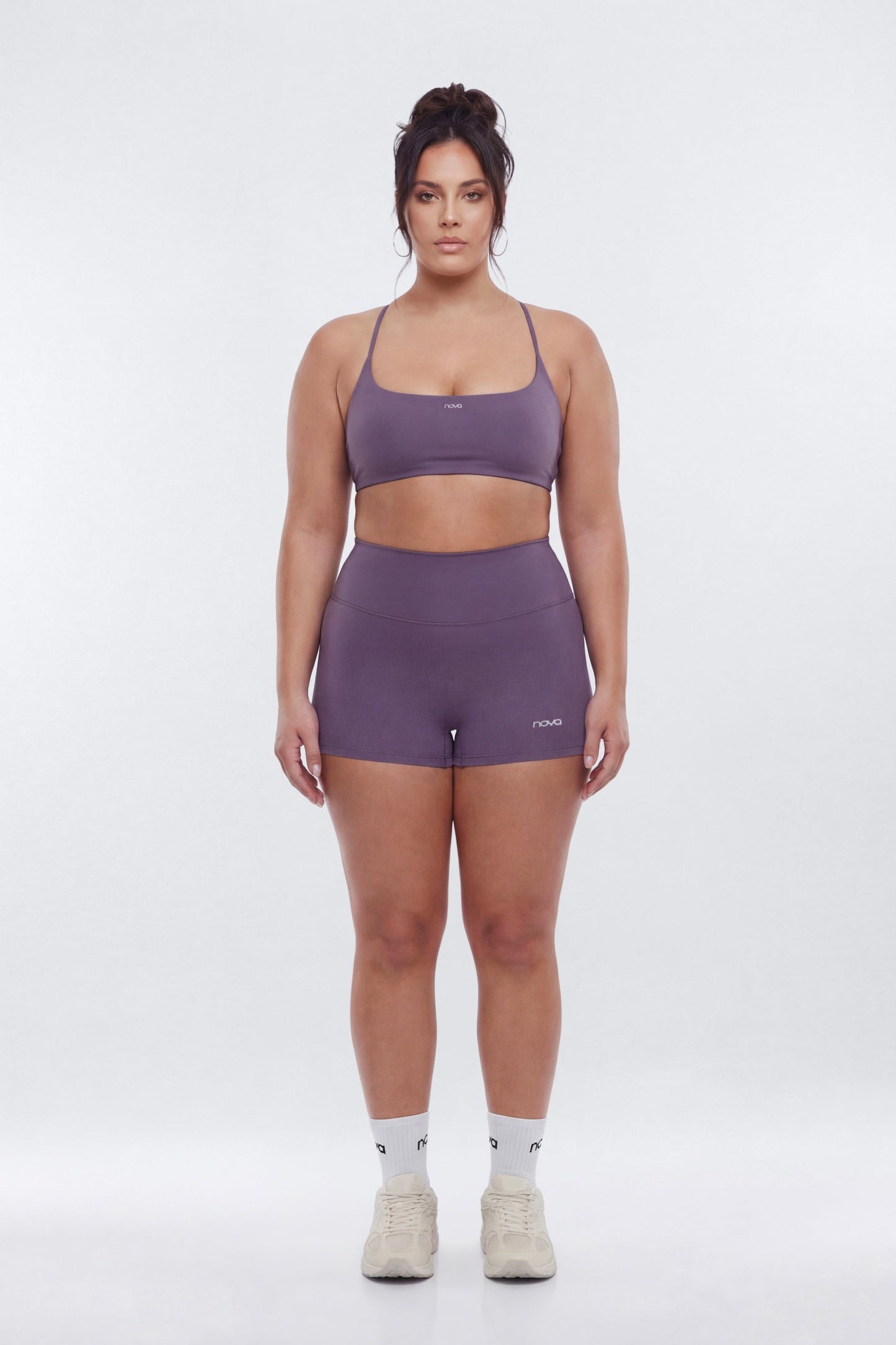CloudForm™ 3″ Invisible Scrunch Biker Short - Iris