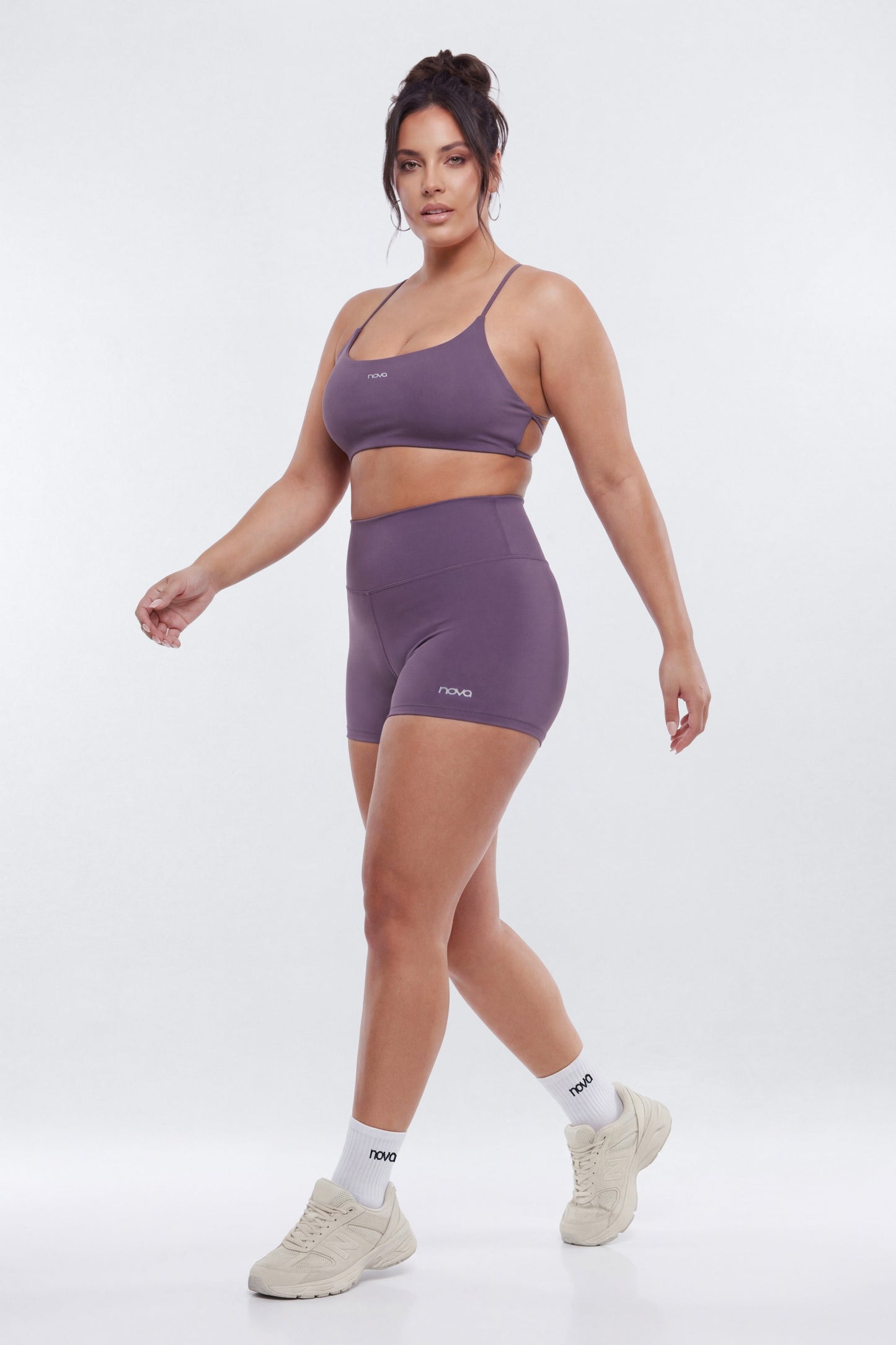 CloudForm™ 3″ Invisible Scrunch Biker Short - Iris