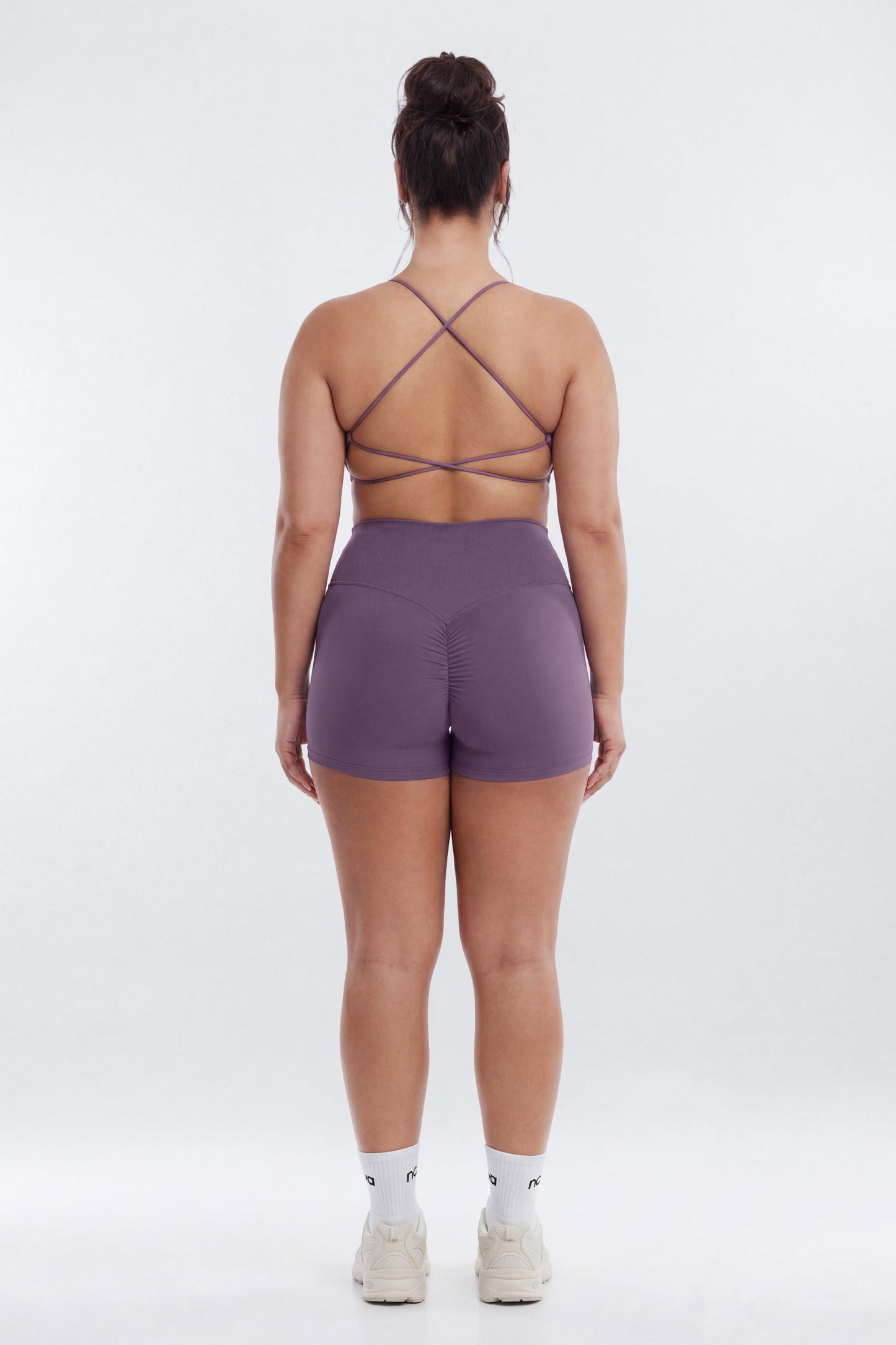 CloudForm™ 3″ Invisible Scrunch Biker Short - Iris