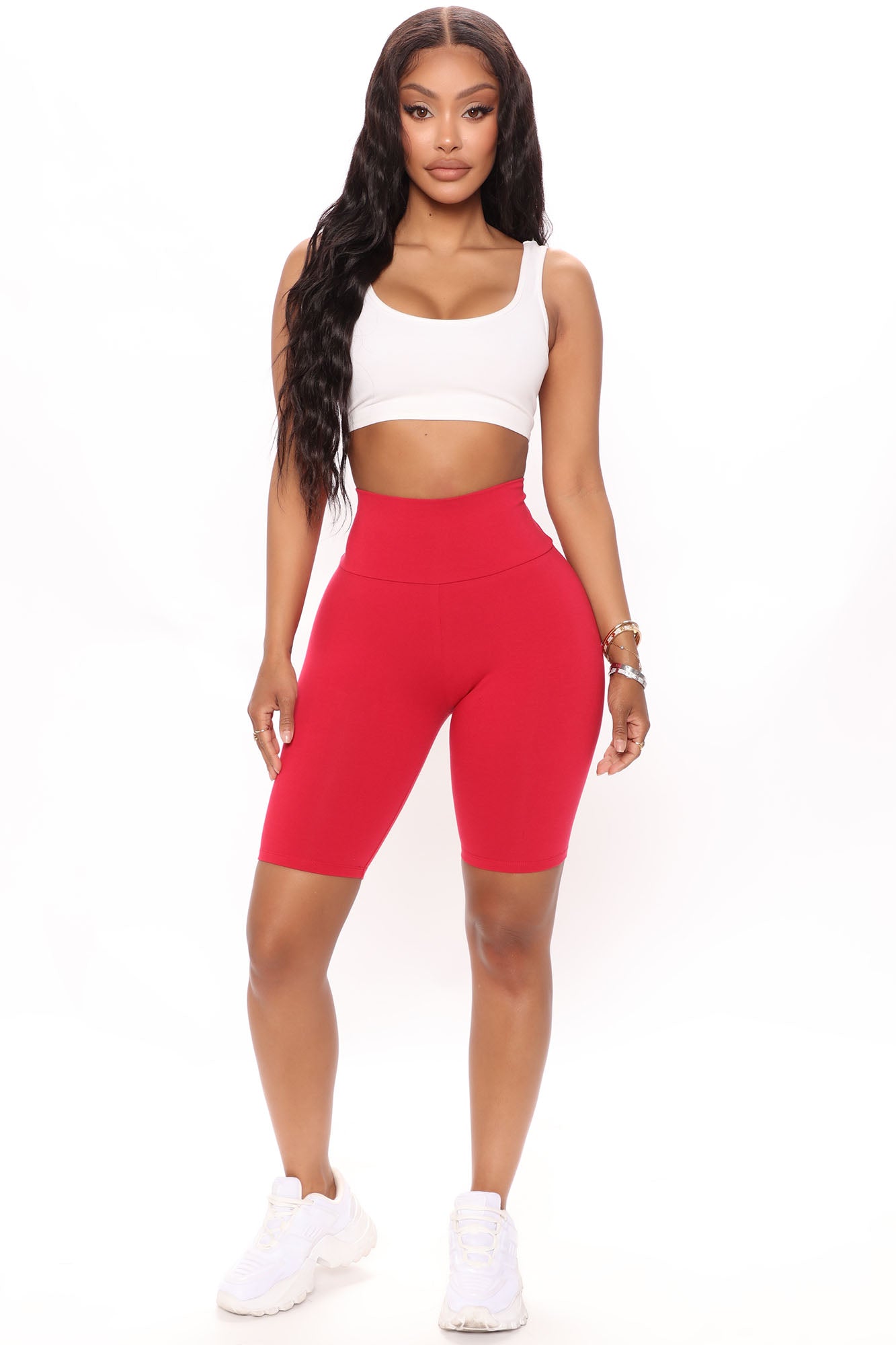My Favorite Biker Short - Red