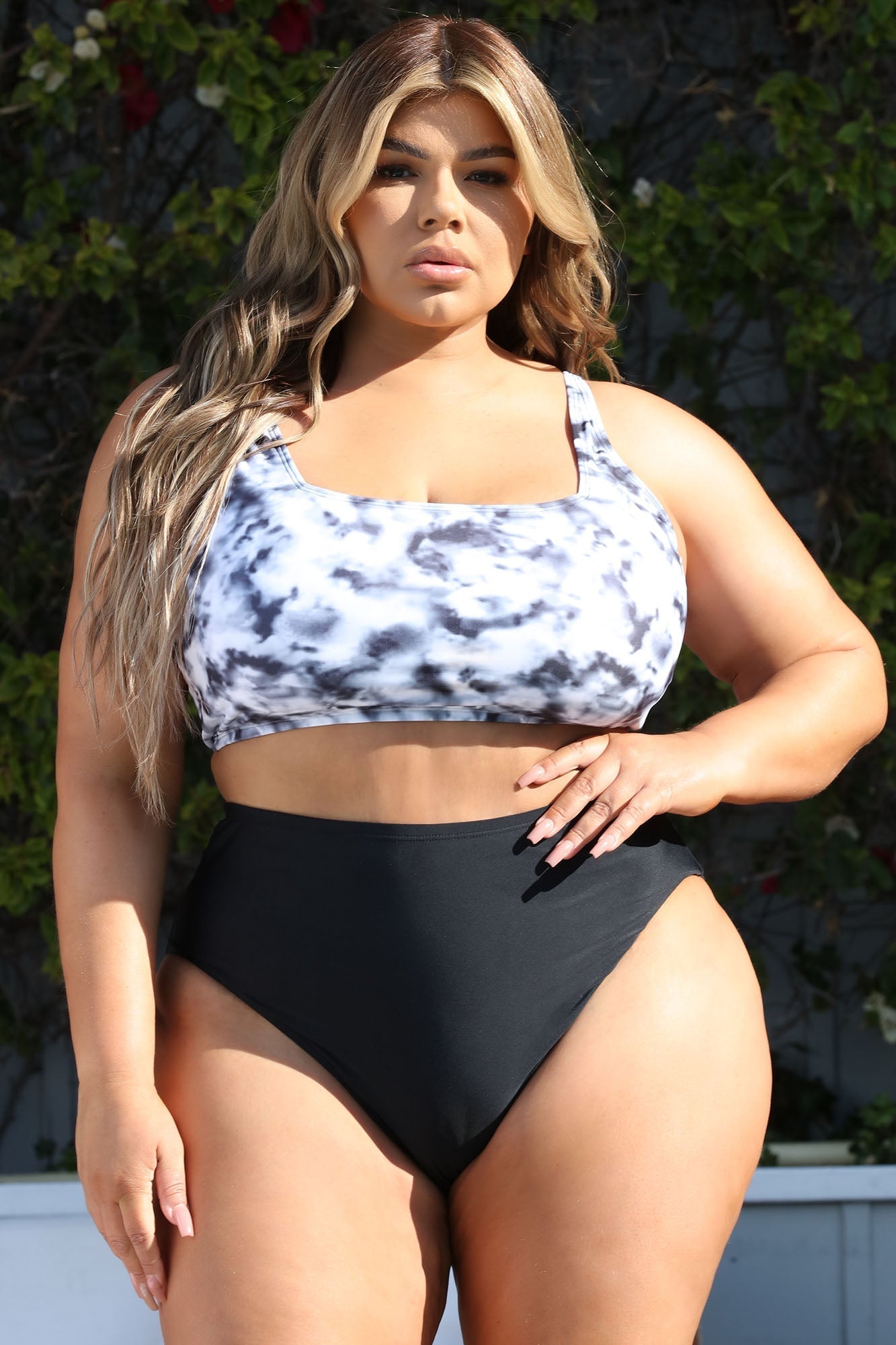 Maui Mix And Match High Rise Bikini Bottom - Black