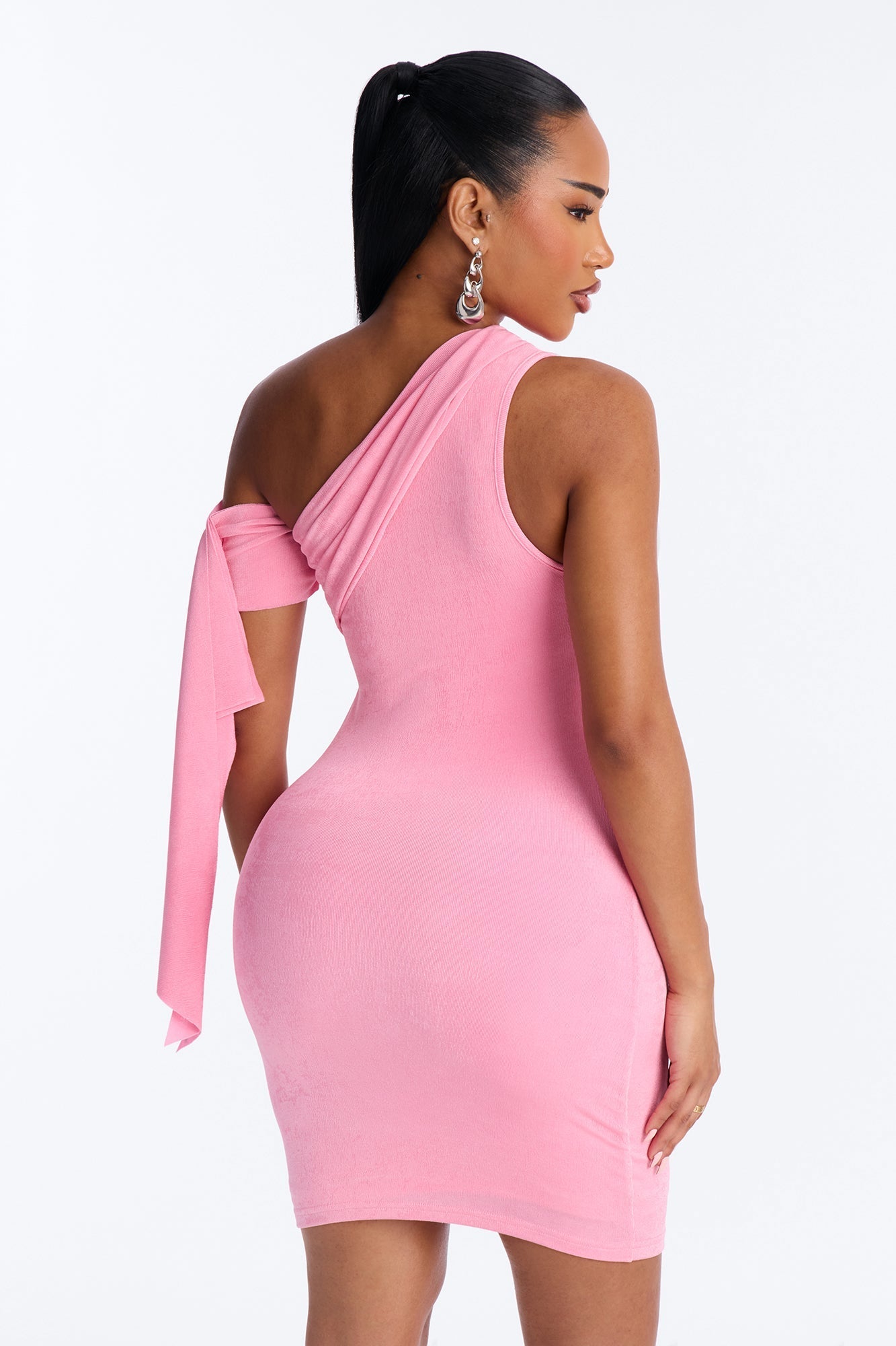 The Good Life Slinky Mini Dress - Pink