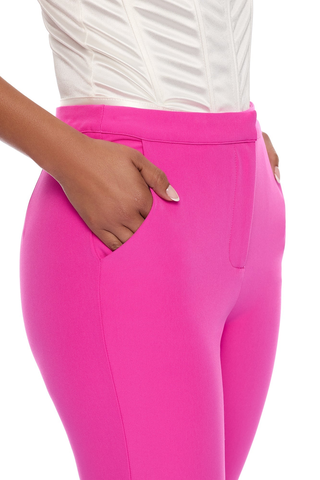 Athena High Rise Pant - Pink
