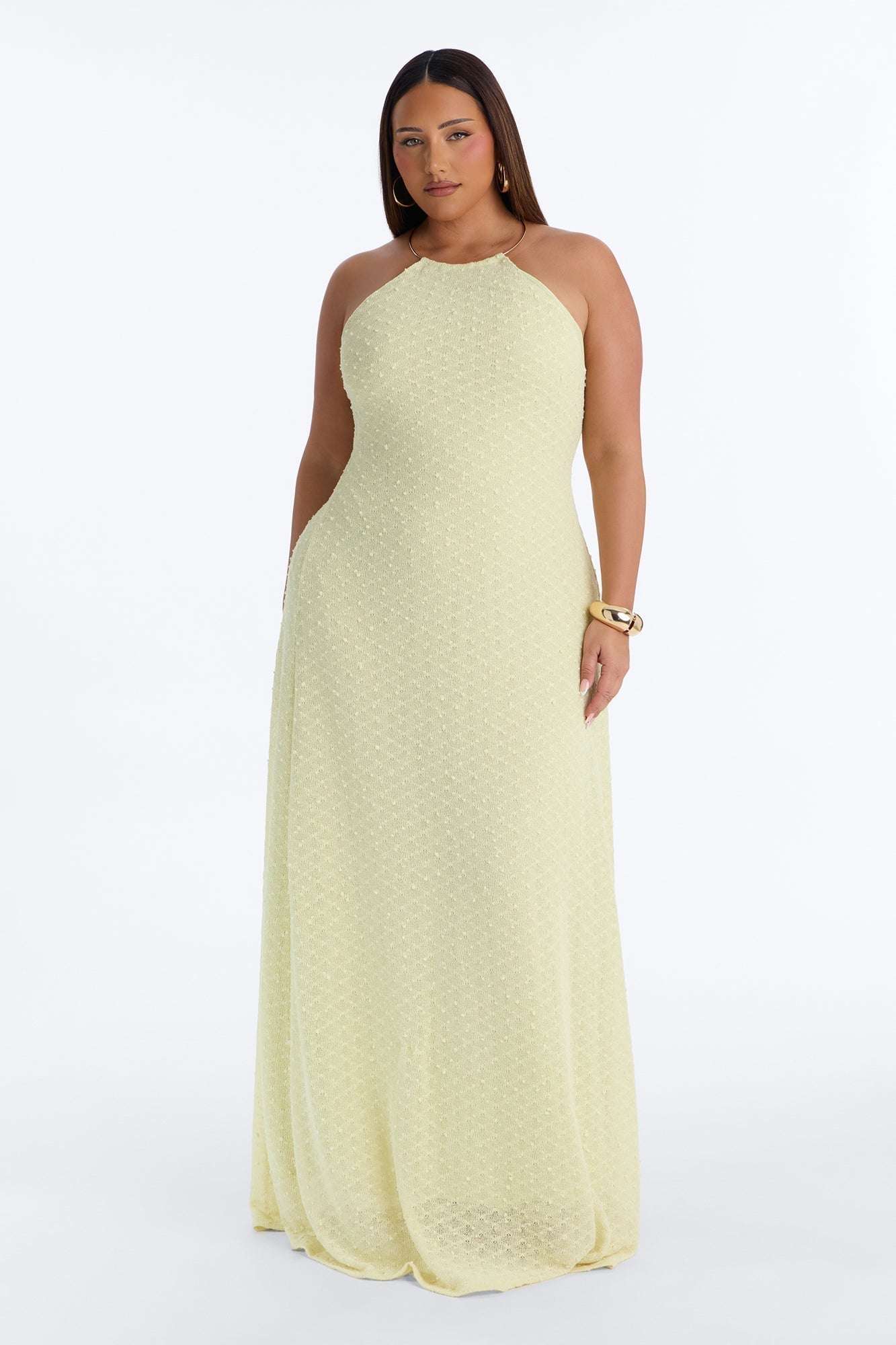 Caribbean Shores Maxi Dress - Yellow
