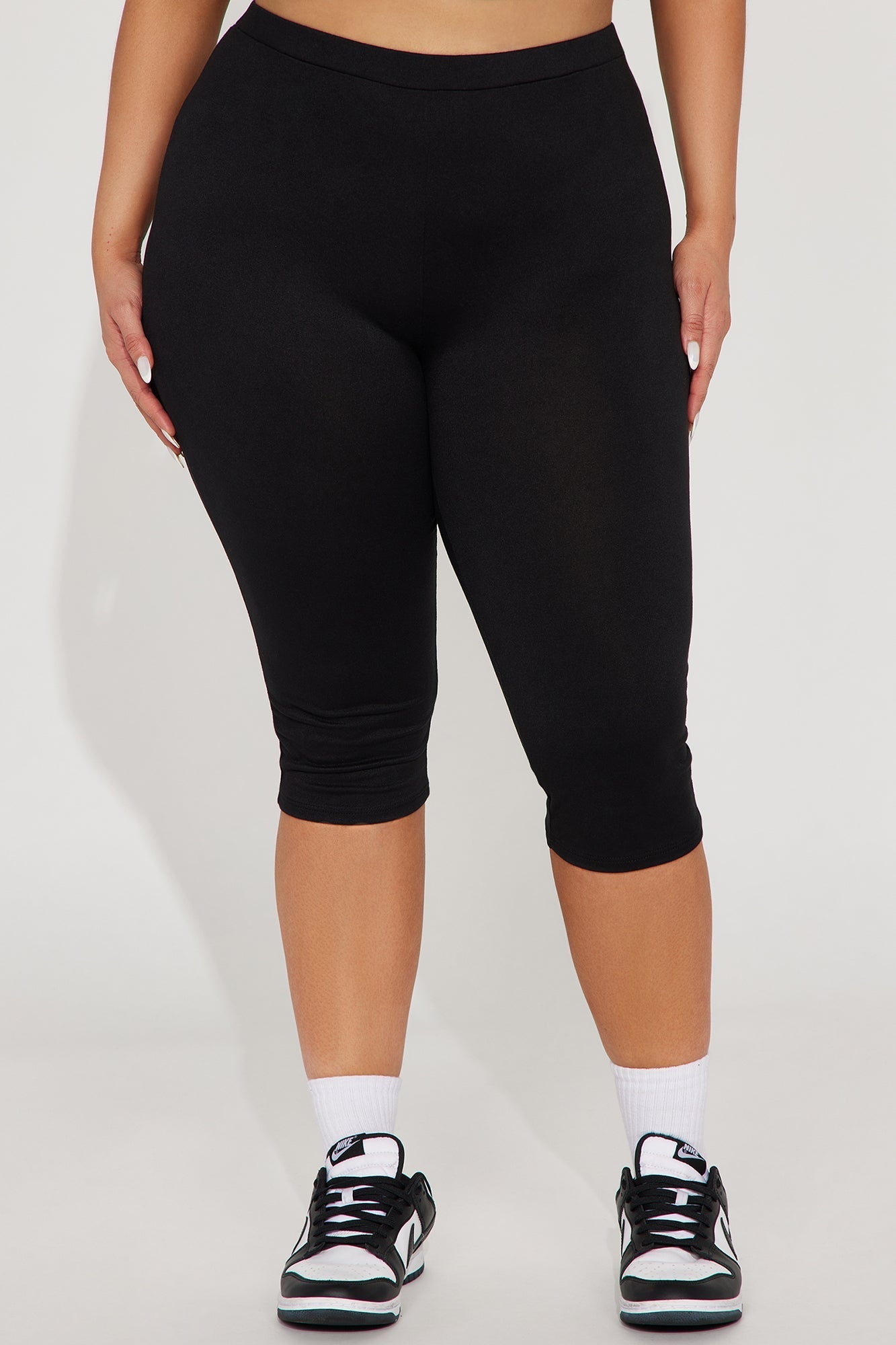 Just A Sip Capri Legging - Black