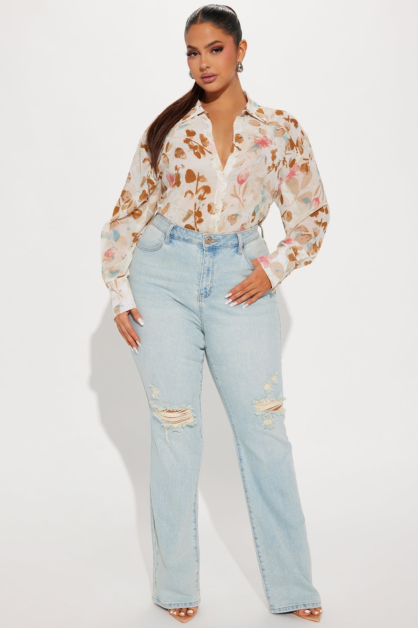Nature Made Shirt - Cream/combo