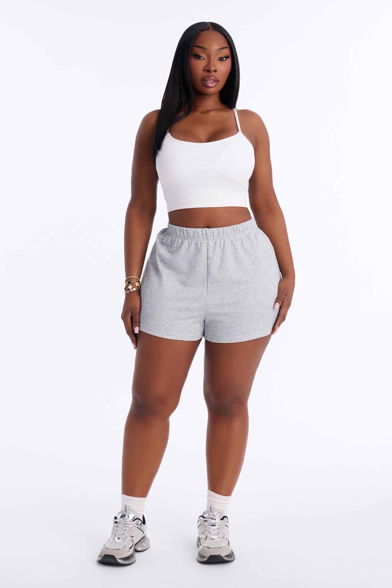 Country Club Lounge Short - Heather Grey