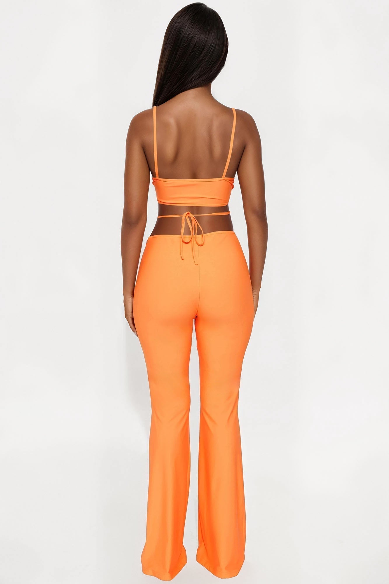 Santorini Sunset Jumpsuit - Orange