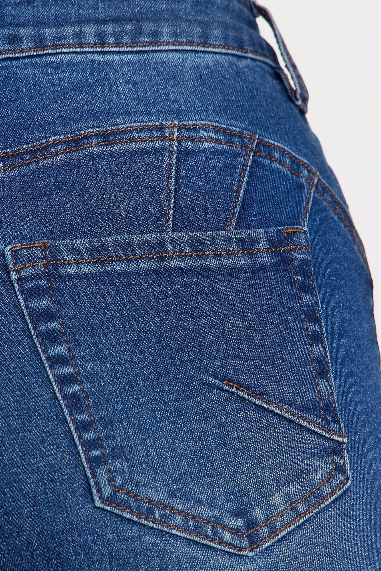 Tall Audrey Booty Lifting Stretch Flare Jeans - Dark Wash