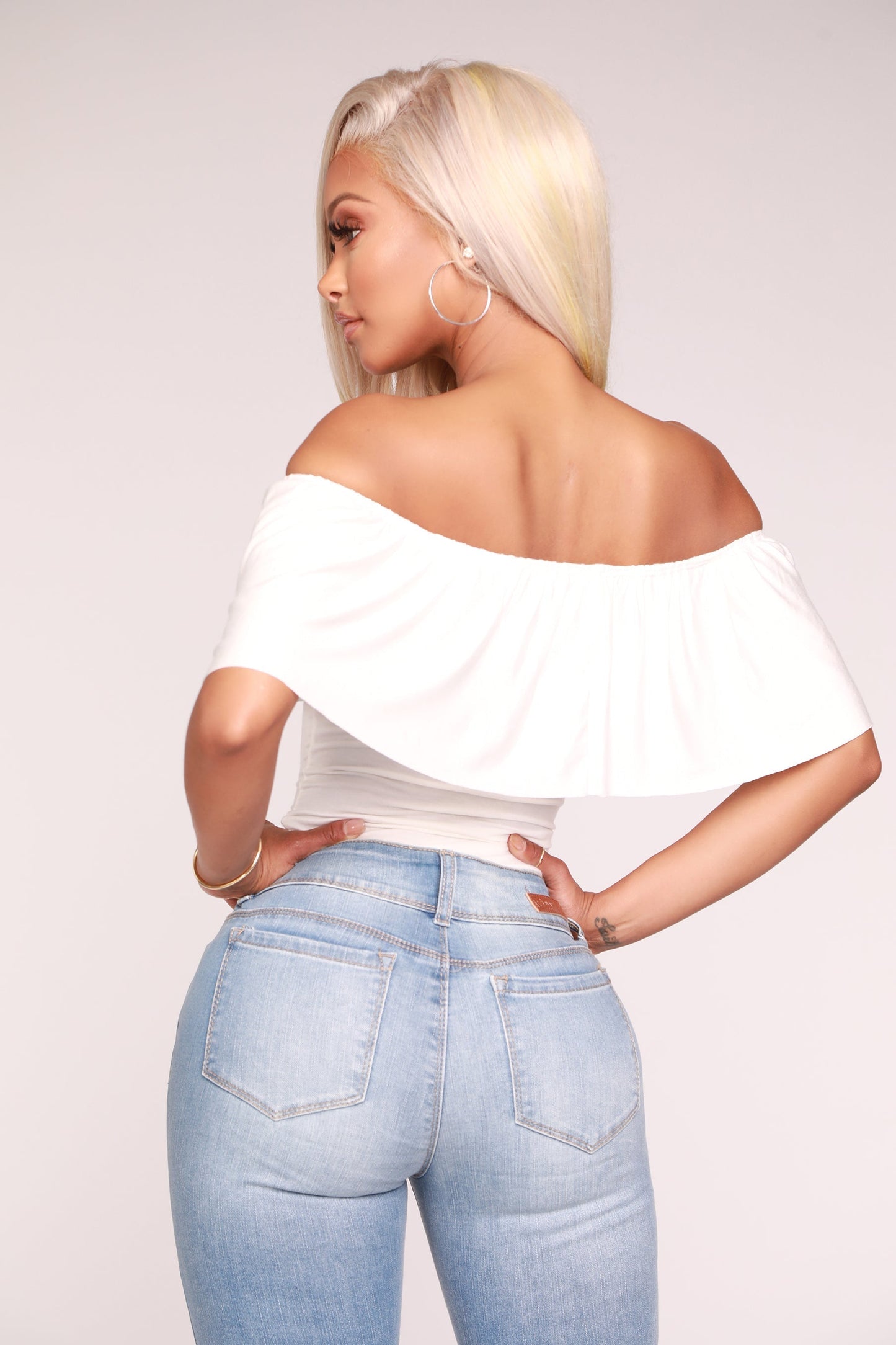 Happy Hour Bodysuit - Ivory