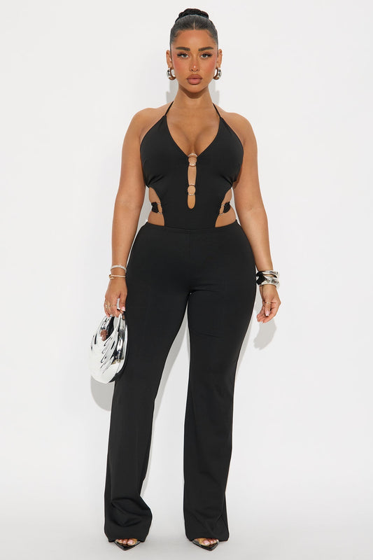 Self Expressions Jumpsuit - Black