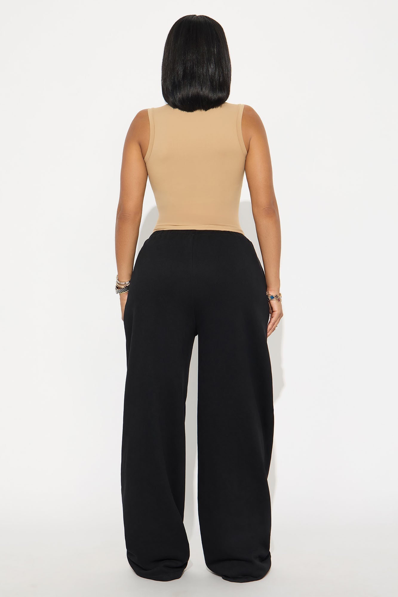 Second Skin Double Lined Muscle Tank - Mocha