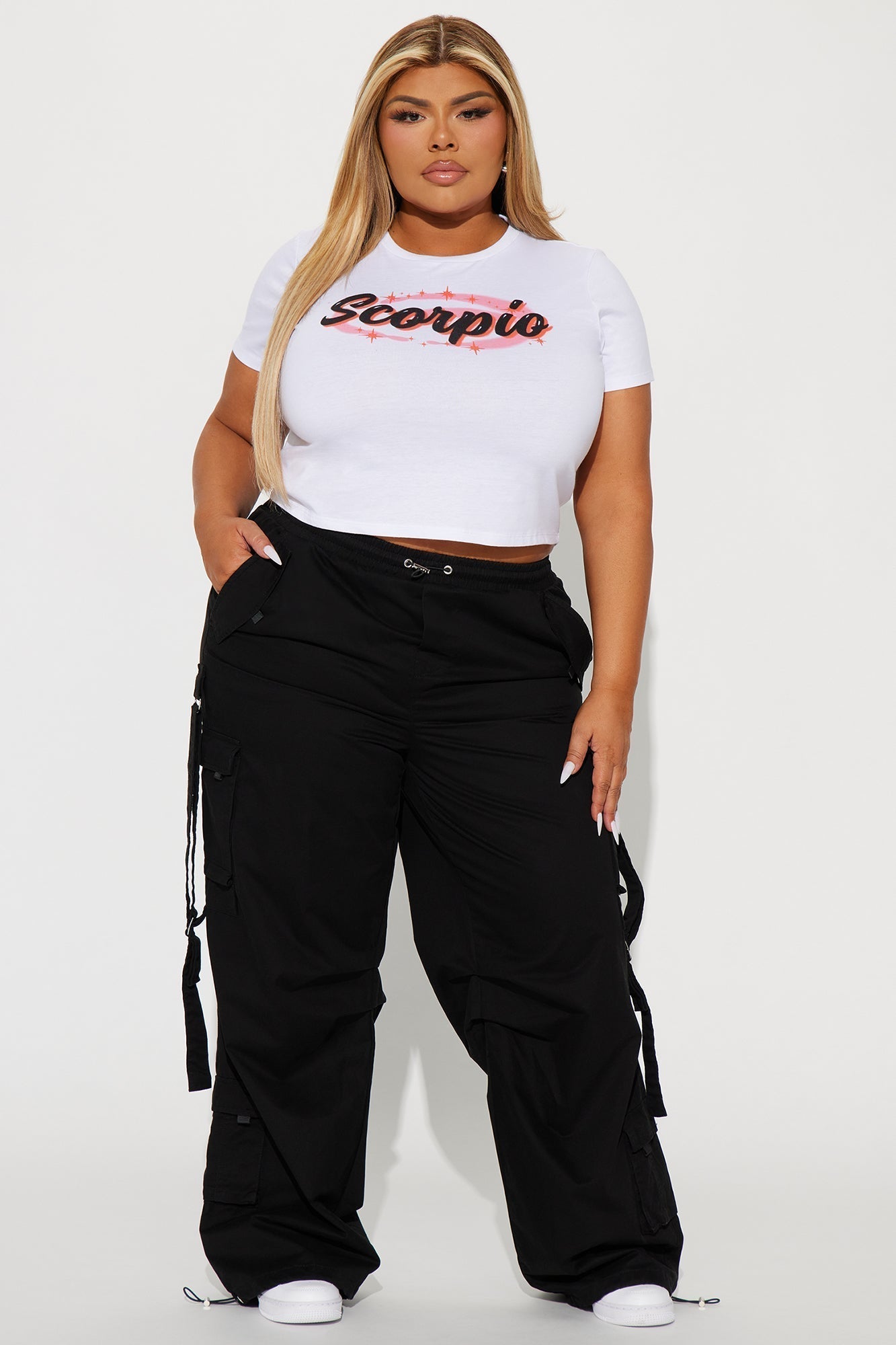 Don't Mess Around Cargo Pant - Black