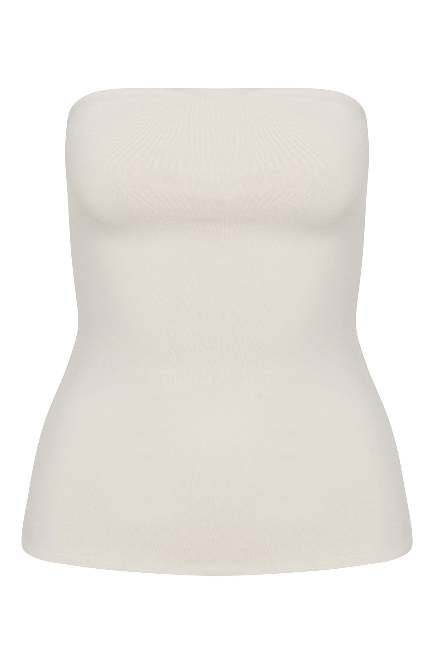 Contour Double Lined Tube Top - Bone