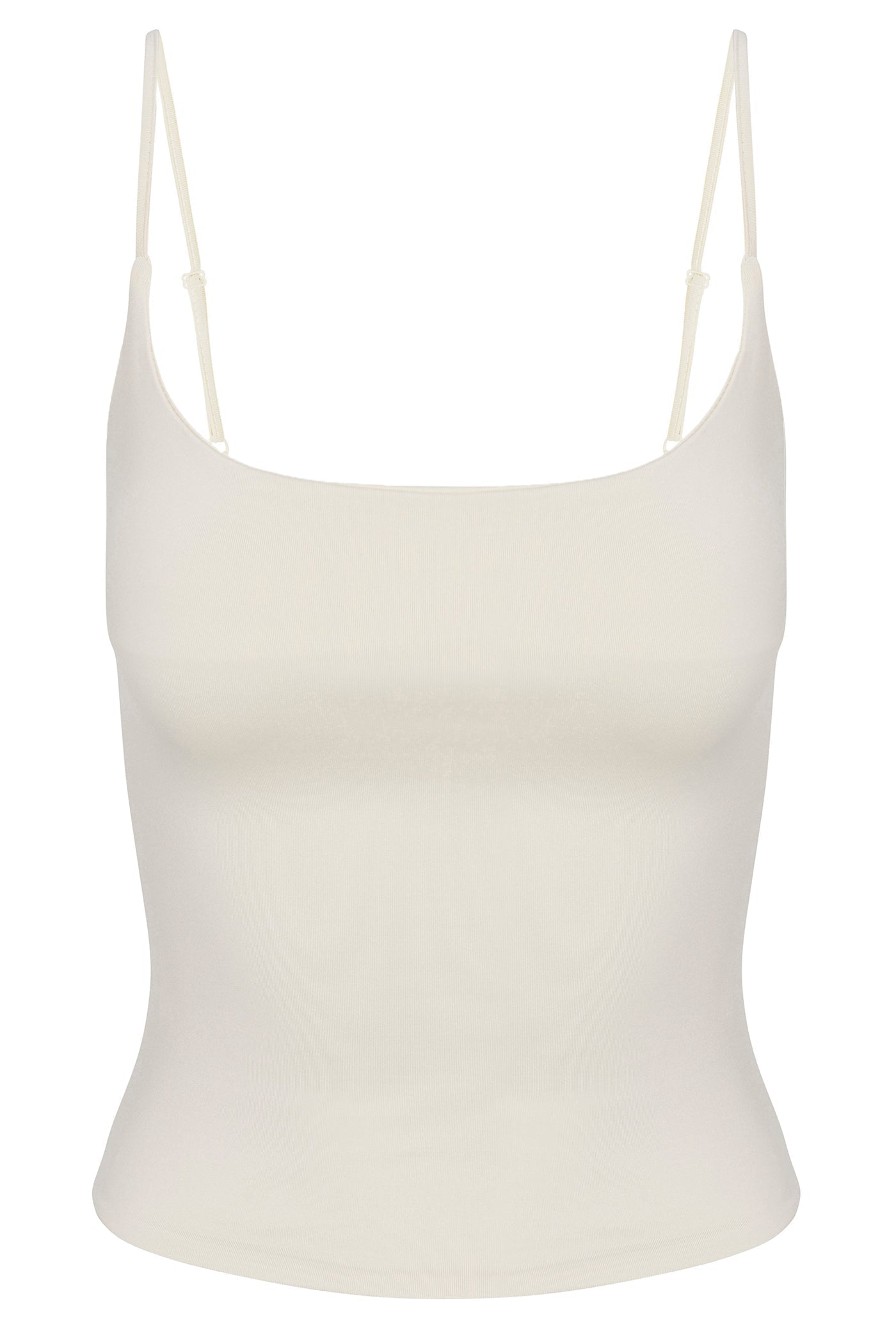 Contour Double Lined Cami Top - Bone
