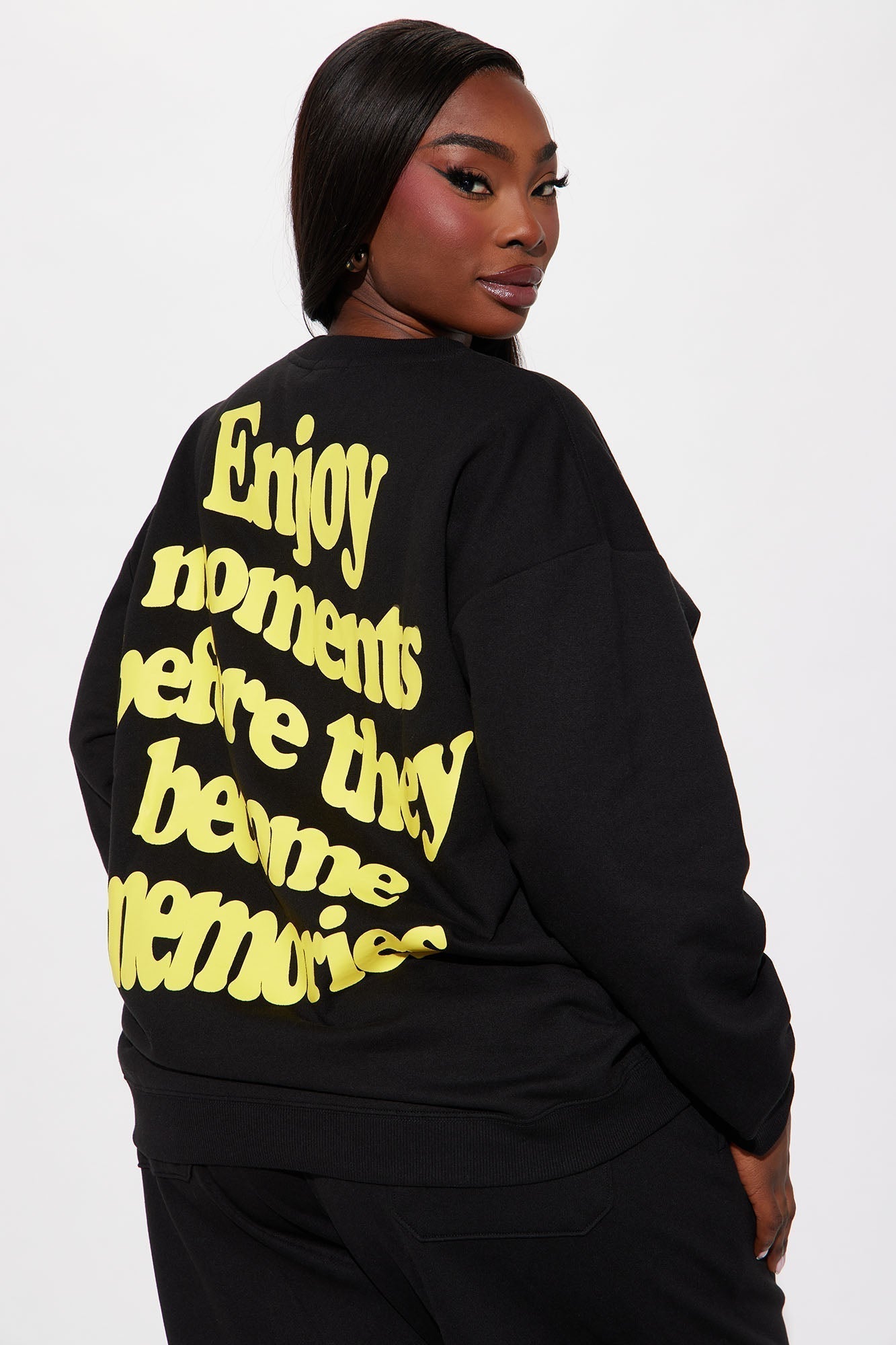 If You're Ready For This Sweatshirt - Black/Yellow