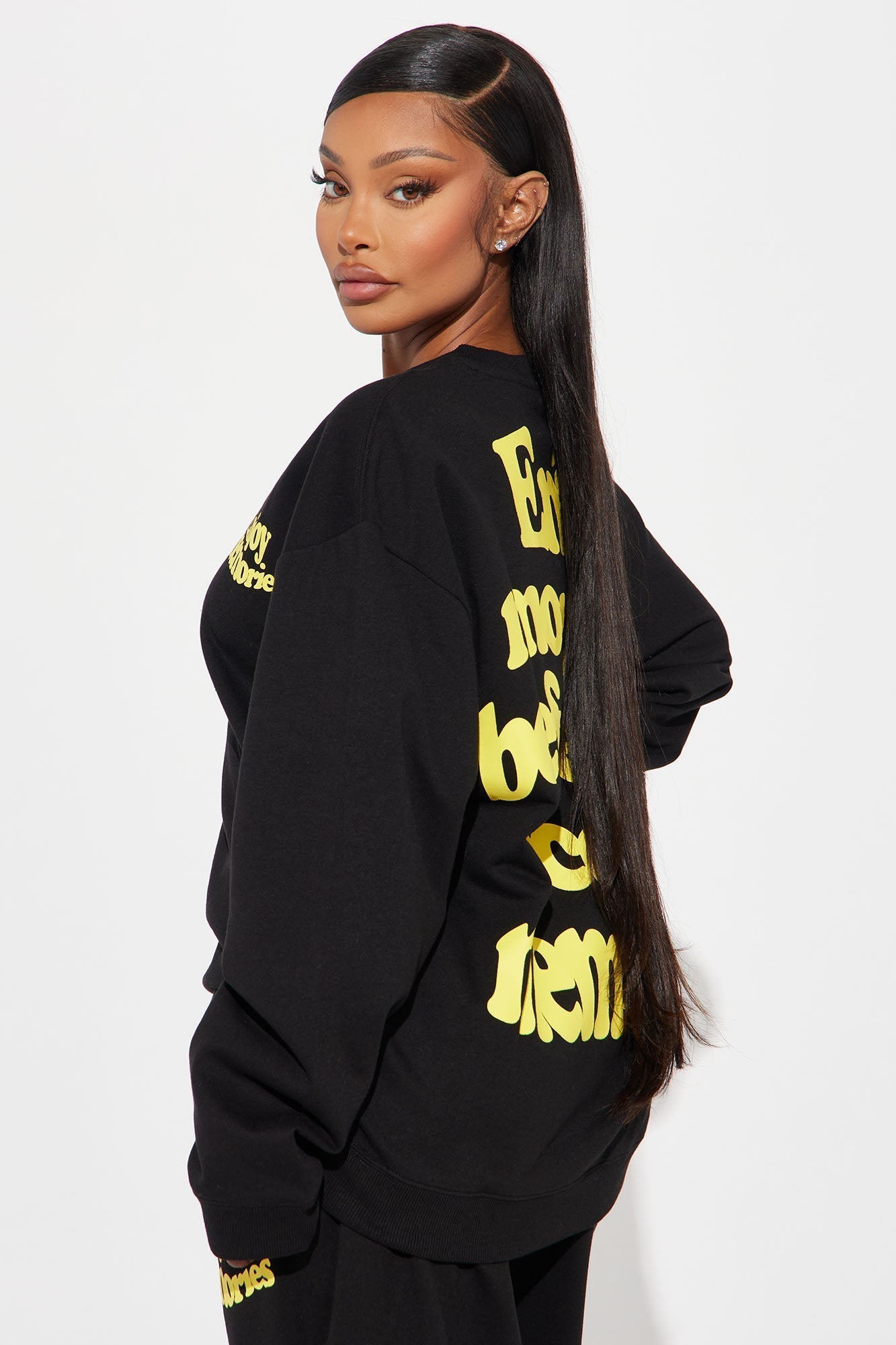 If You're Ready For This Sweatshirt - Black/Yellow