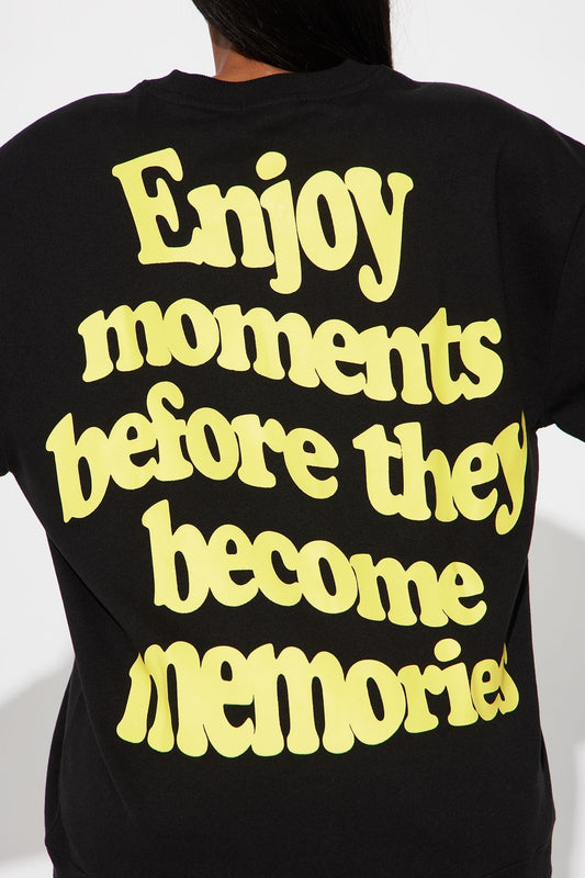If You're Ready For This Sweatshirt - Black/Yellow