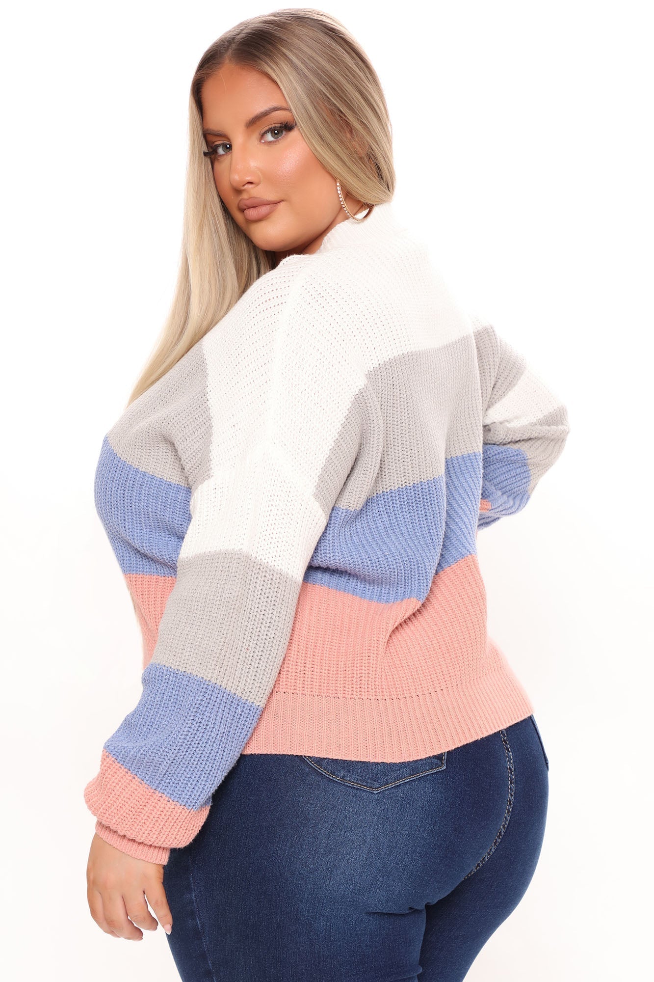 On The Way Sweater - Ivory/combo