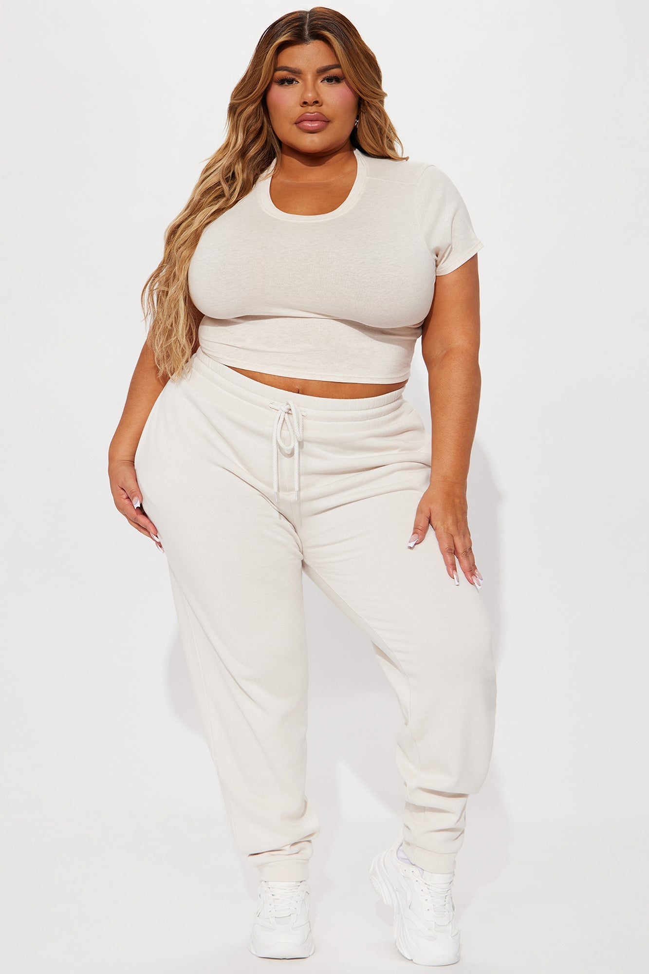 Robin Crop Top - Oatmeal