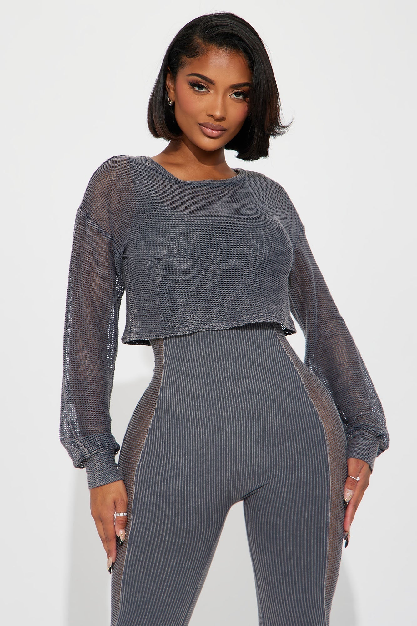 Lounge About Jumpsuit - Charcoal