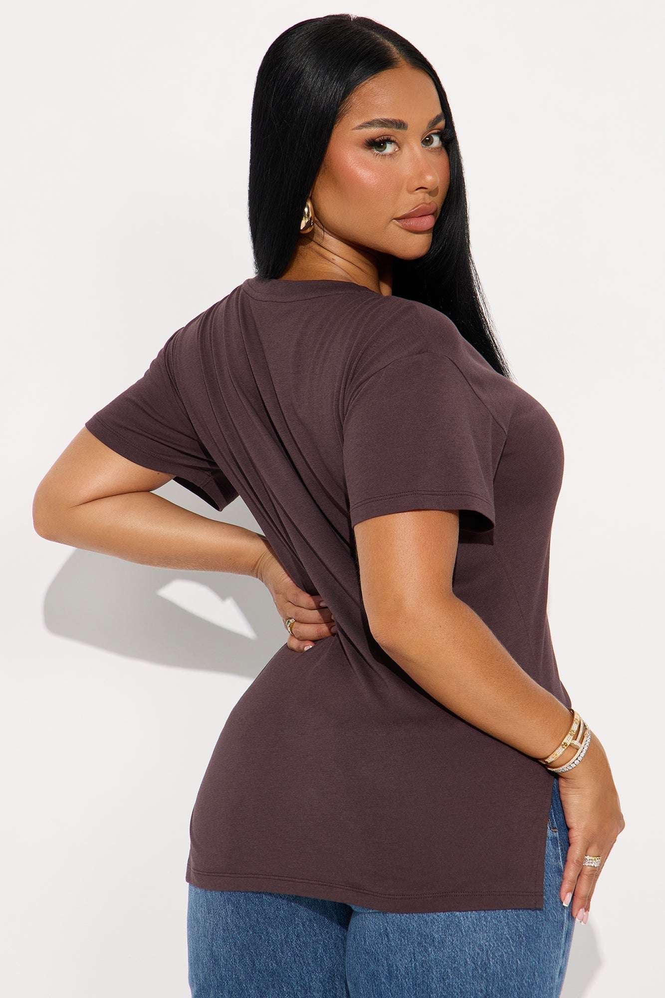 Laid Back Chillin' Pocket Tee - Chocolate