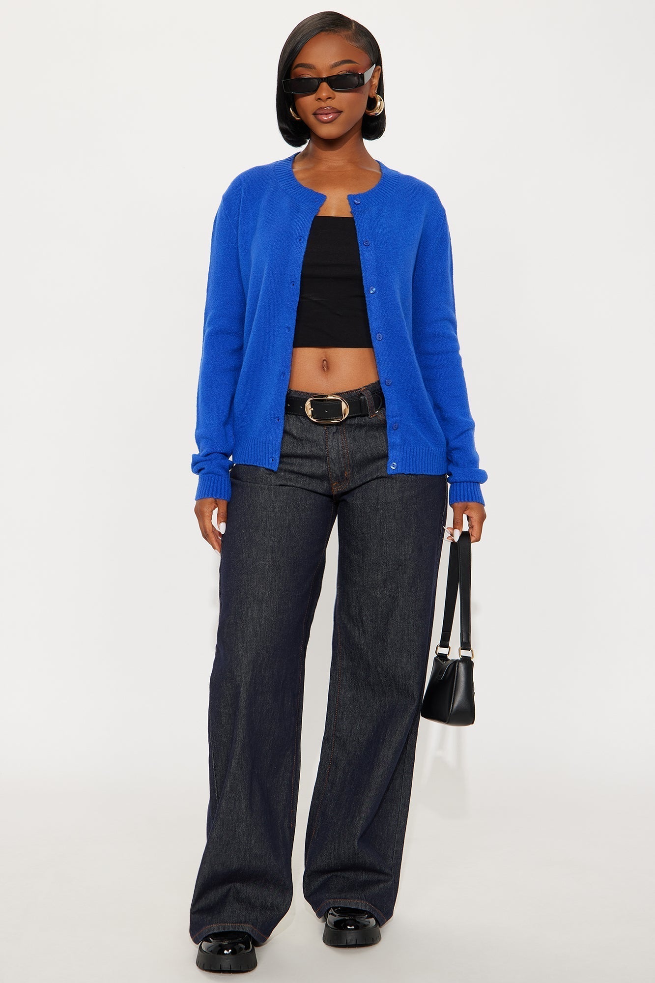 Comfort Club Cardigan - CobaltBlue