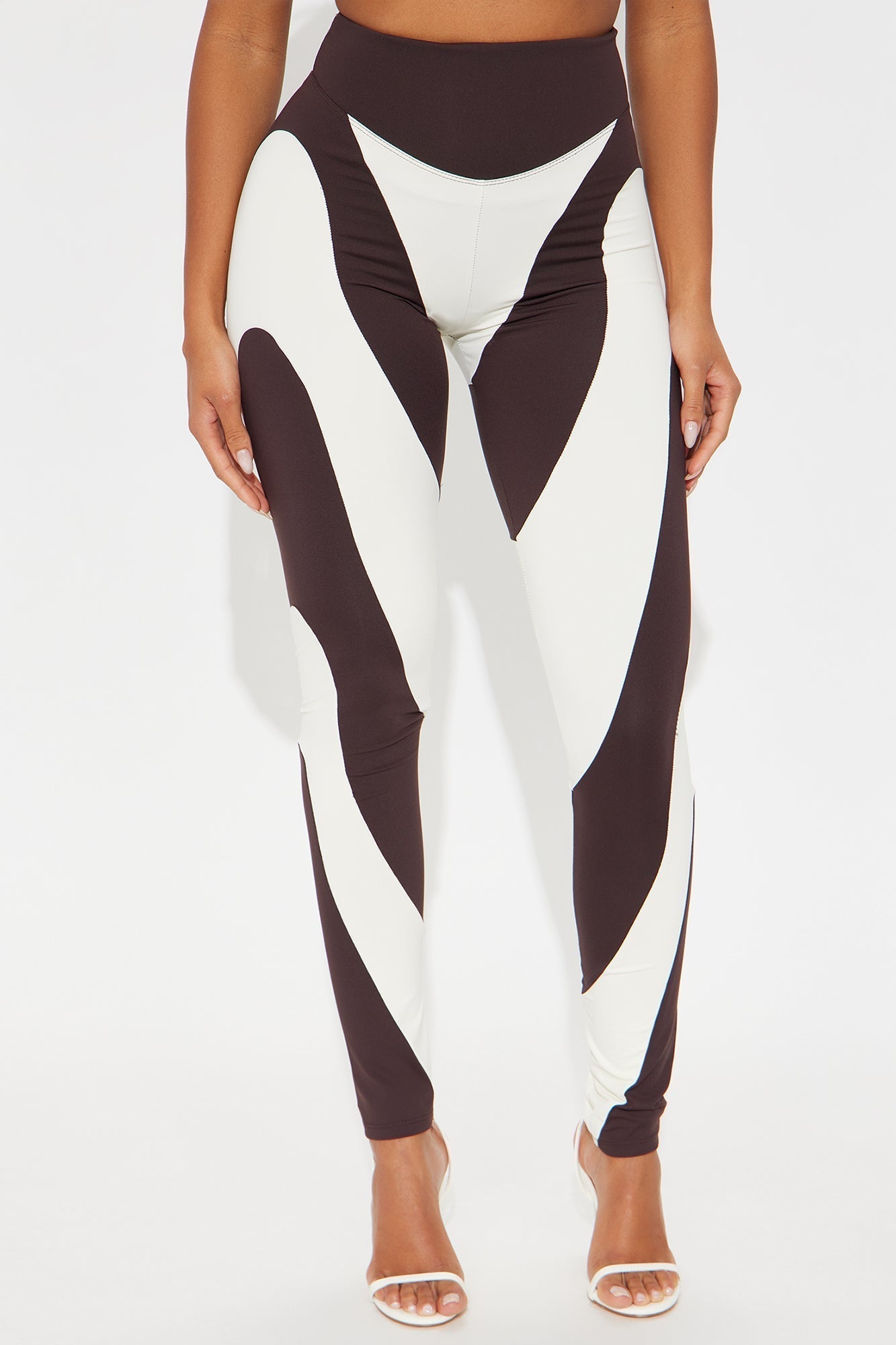 Asking For More Legging - Chocolate/Combo