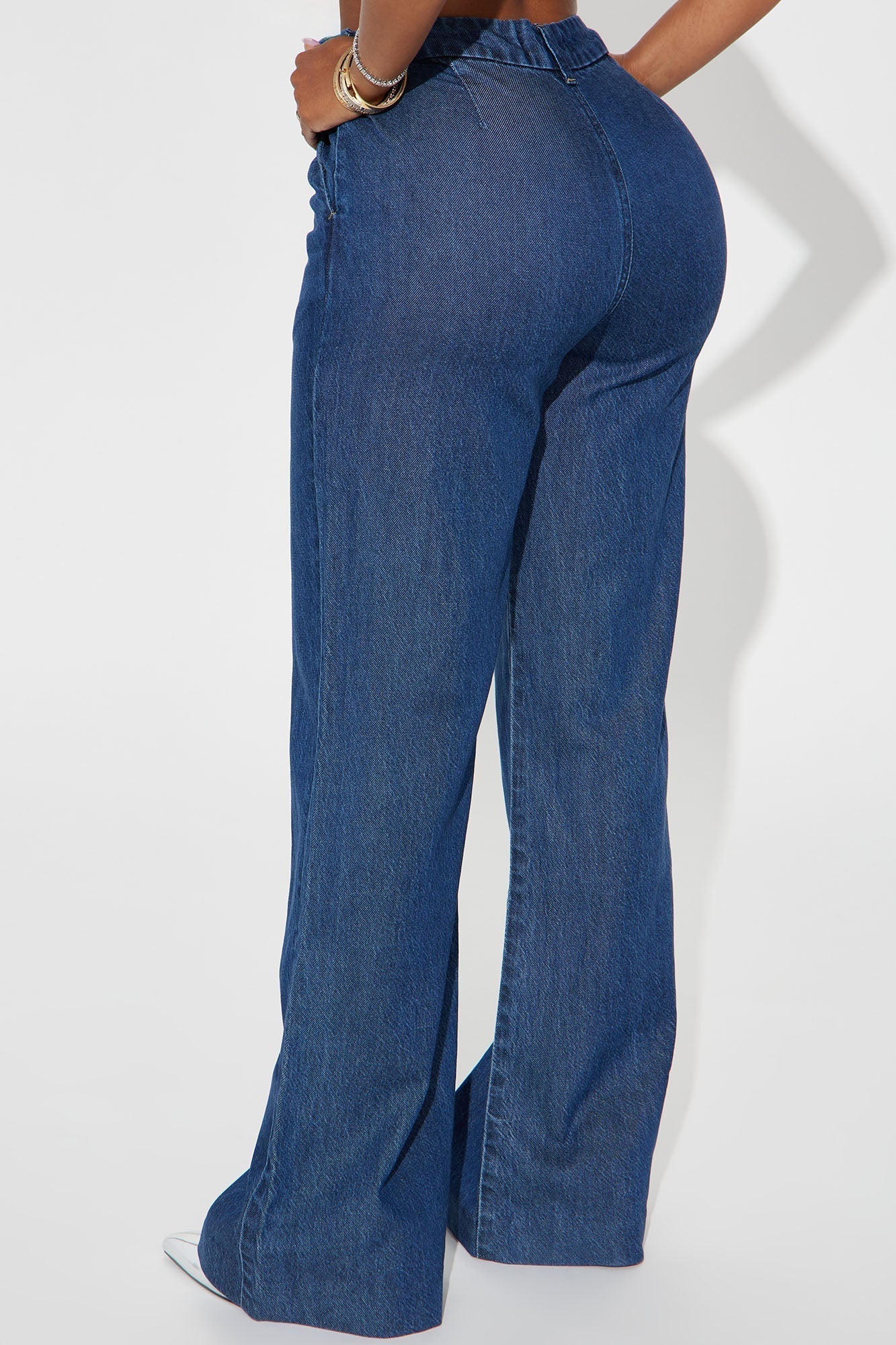 Can't Get Me Trouser Jeans - Dark Wash