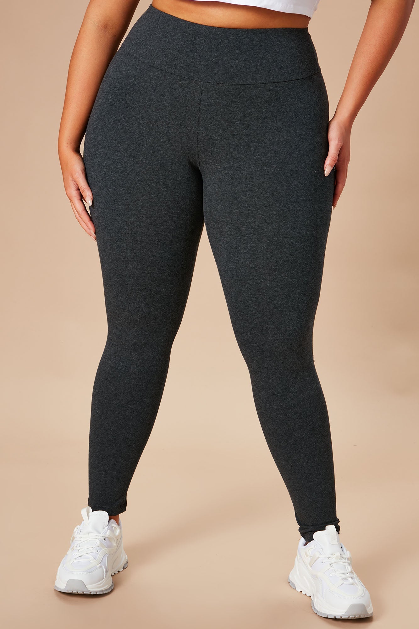 Running Around High Rise Legging - Charcoal