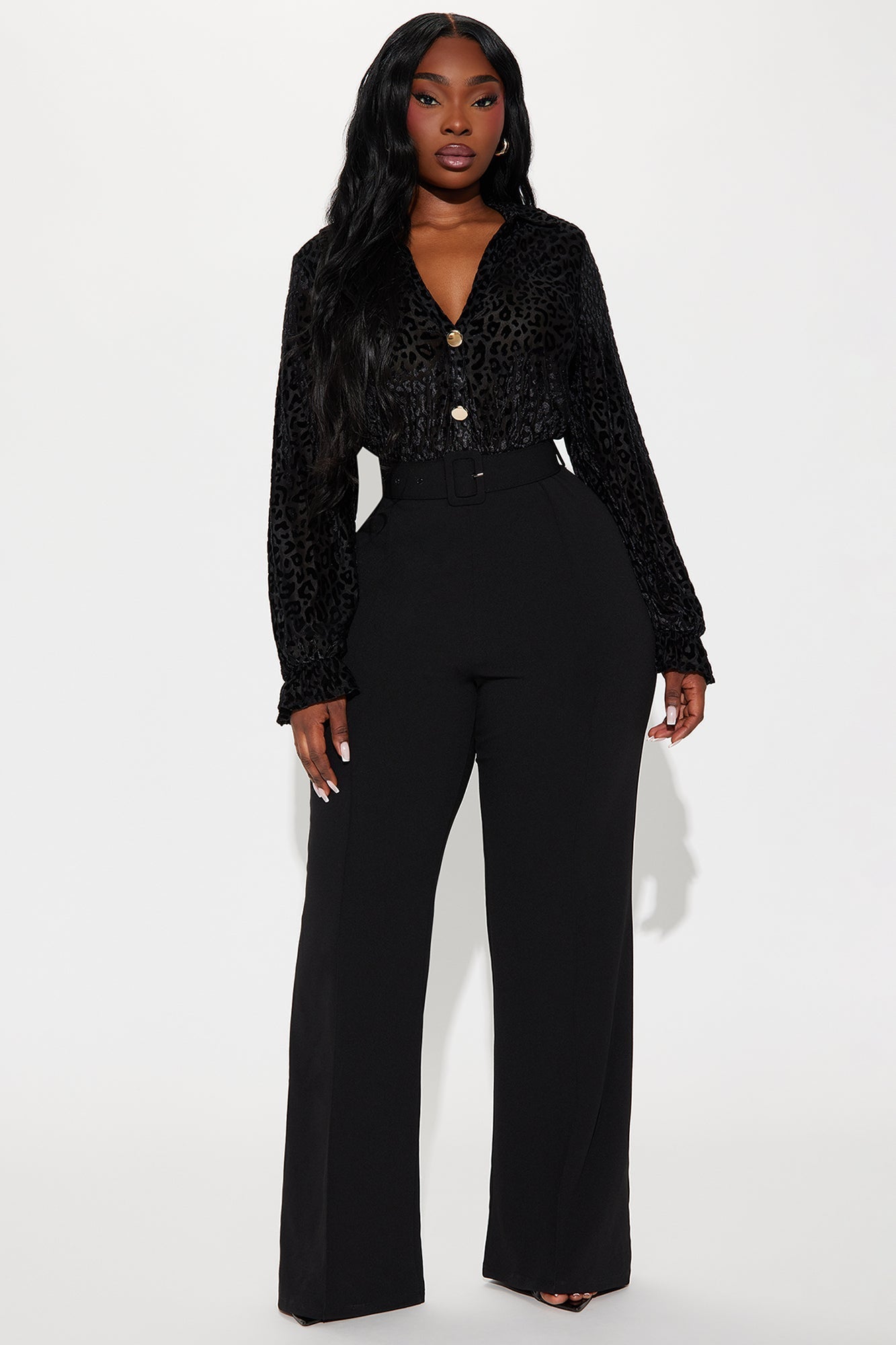 Dressed For Success Jumpsuit - Black