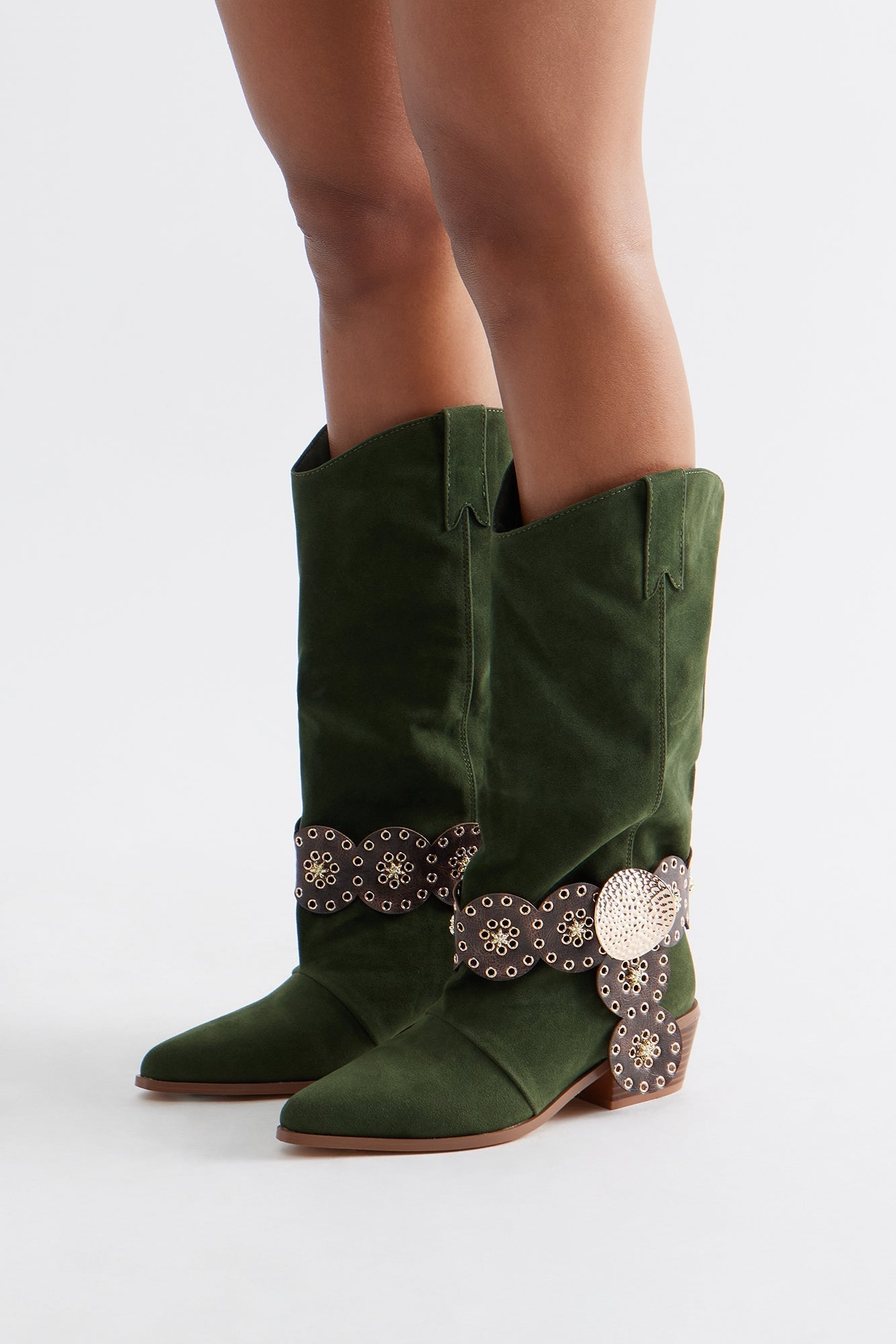 Arches Hardware Boots - Olive