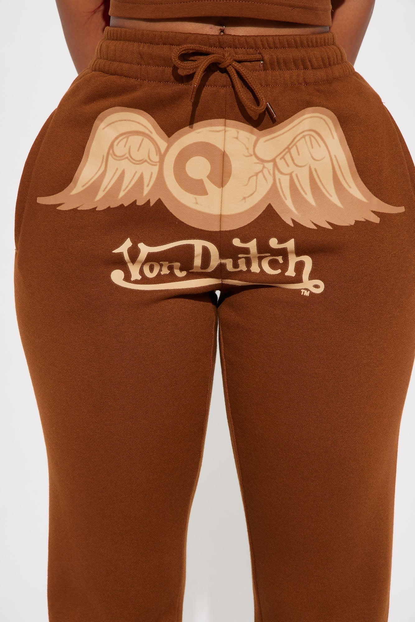 Von Dutch Wings Jogger - Brown
