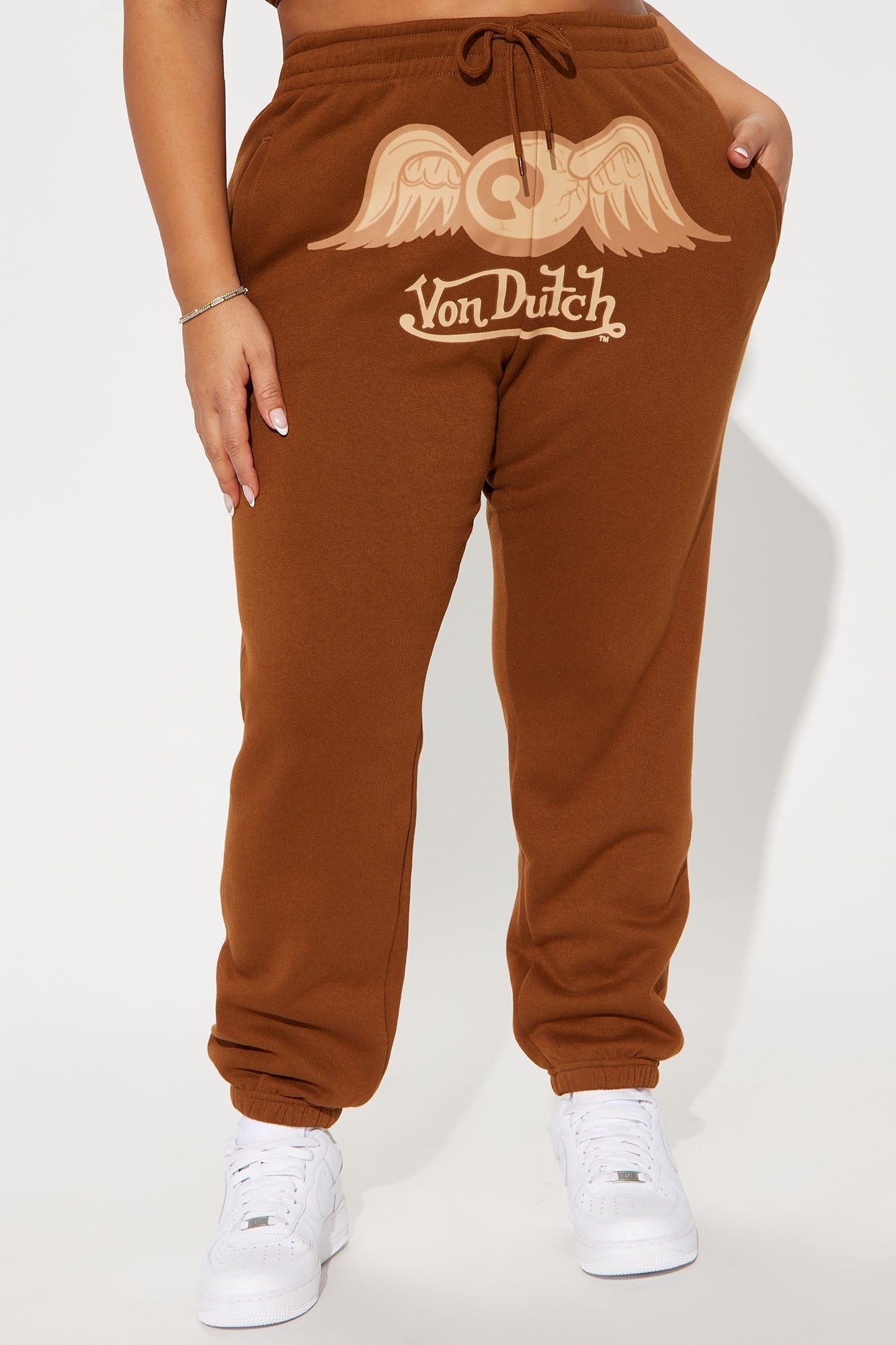 Von Dutch Wings Jogger - Brown